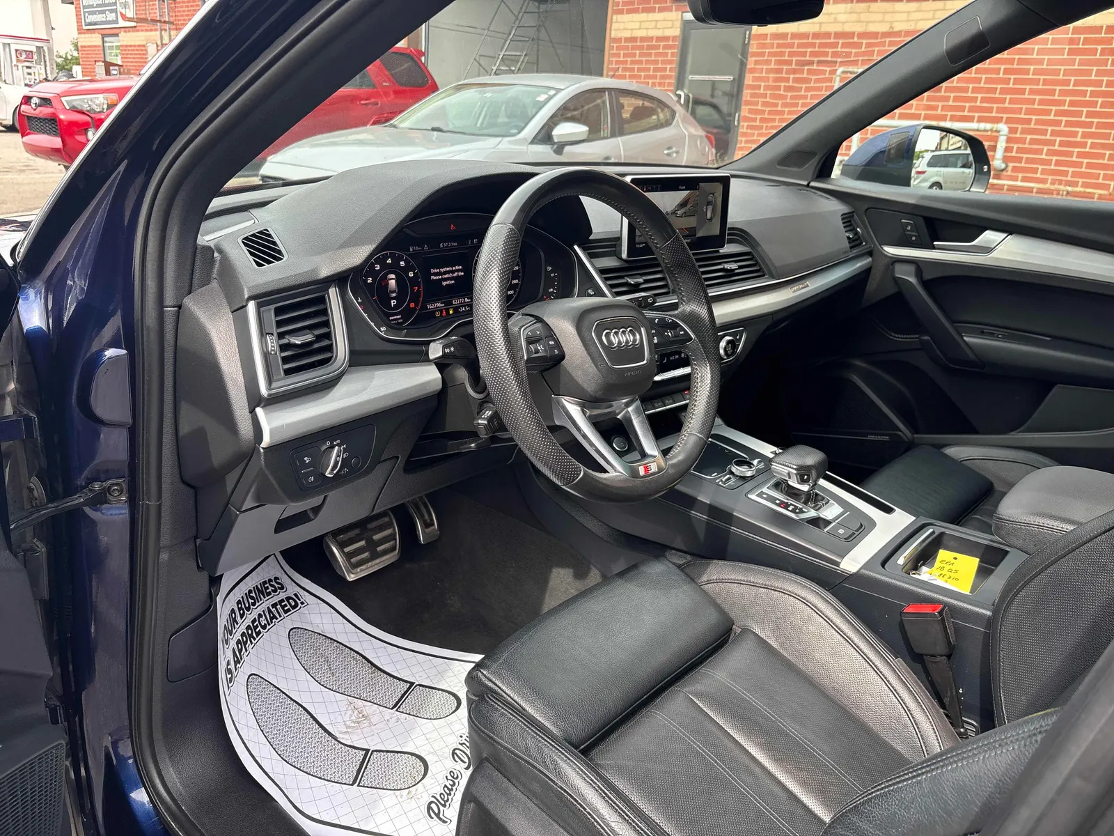 Interior driver side