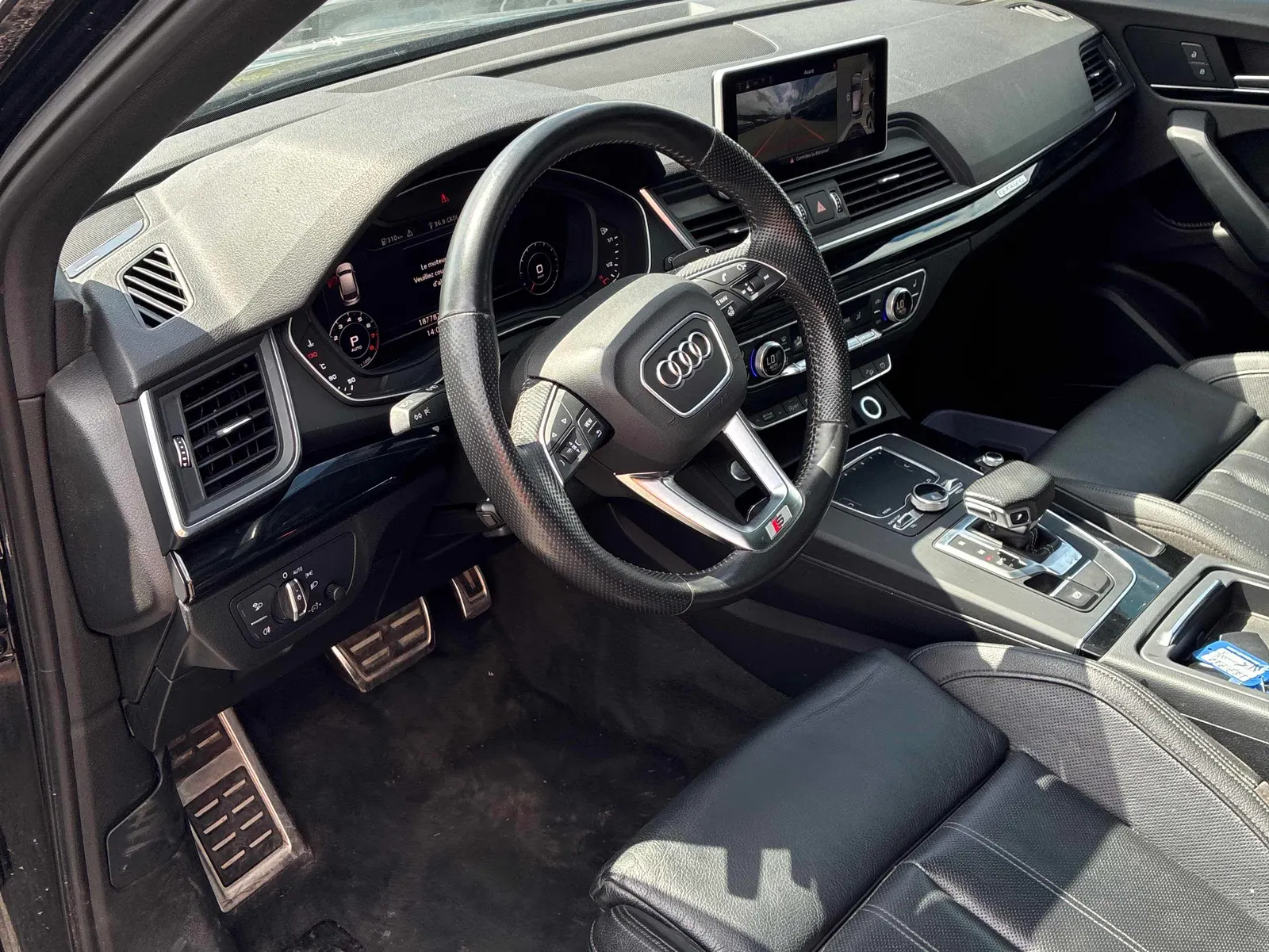 Interior driver side
