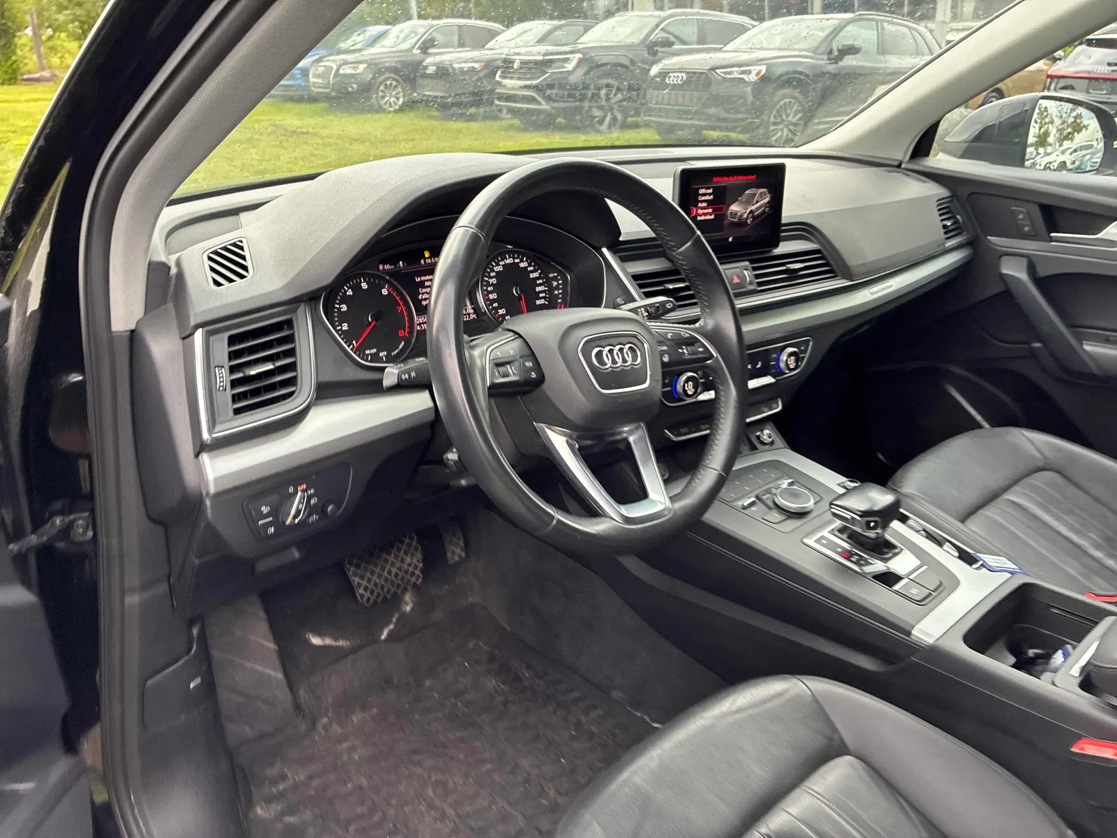 Interior driver side