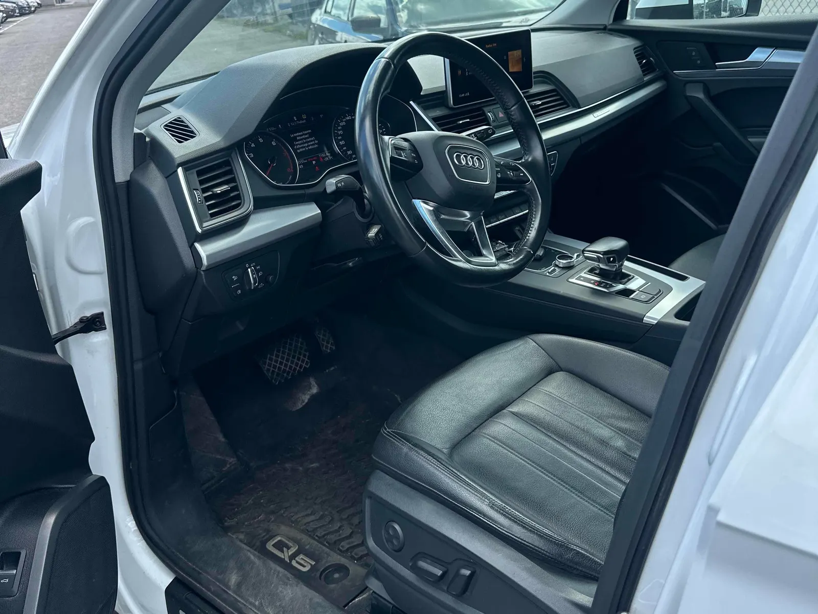 Interior driver side