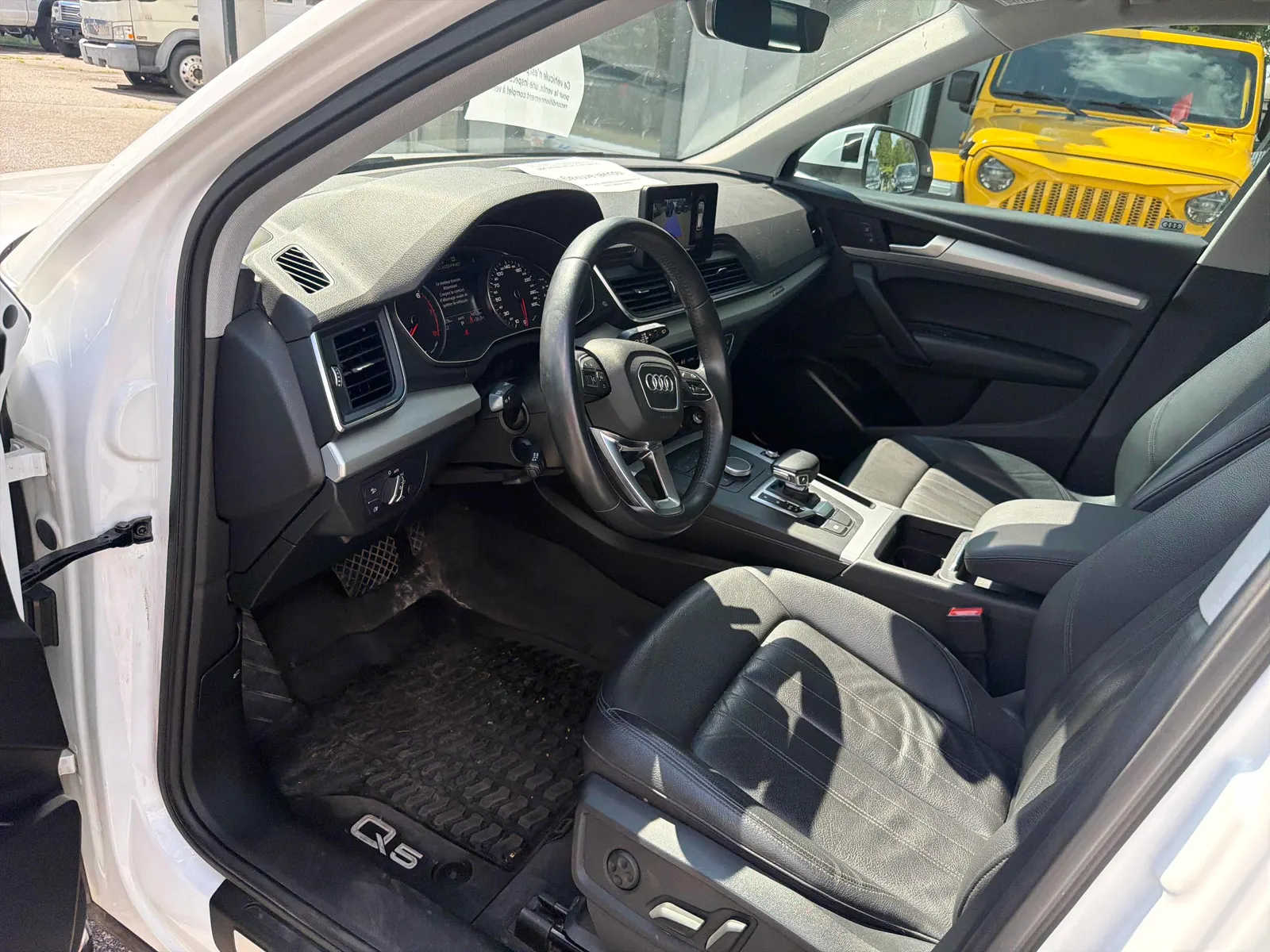 Interior driver side