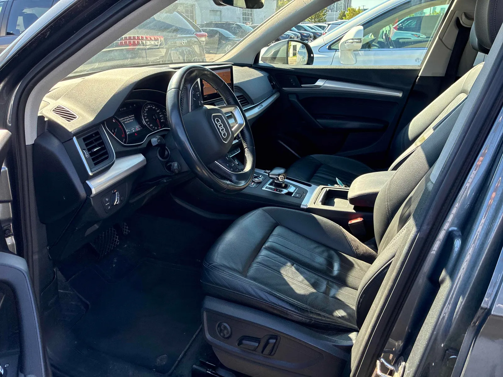 Interior driver side