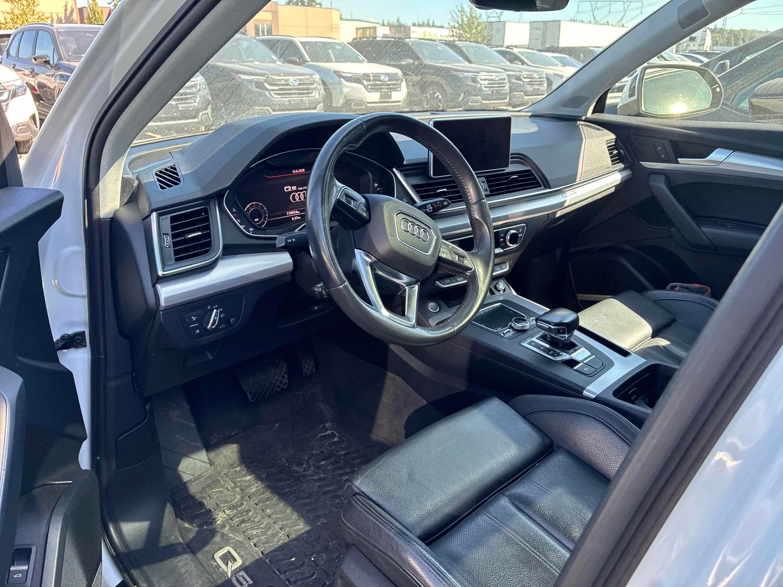 Interior driver side