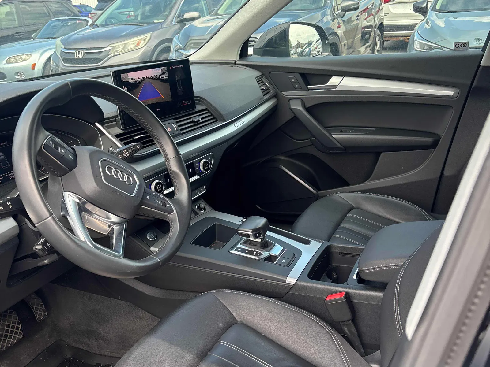 Interior driver side
