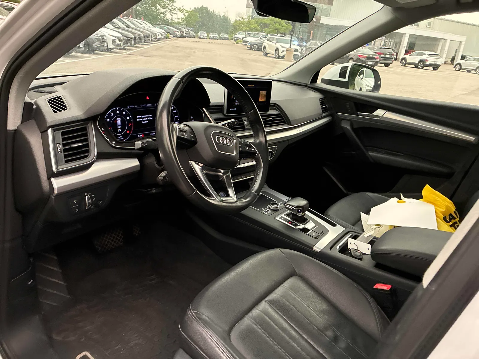 Interior driver side