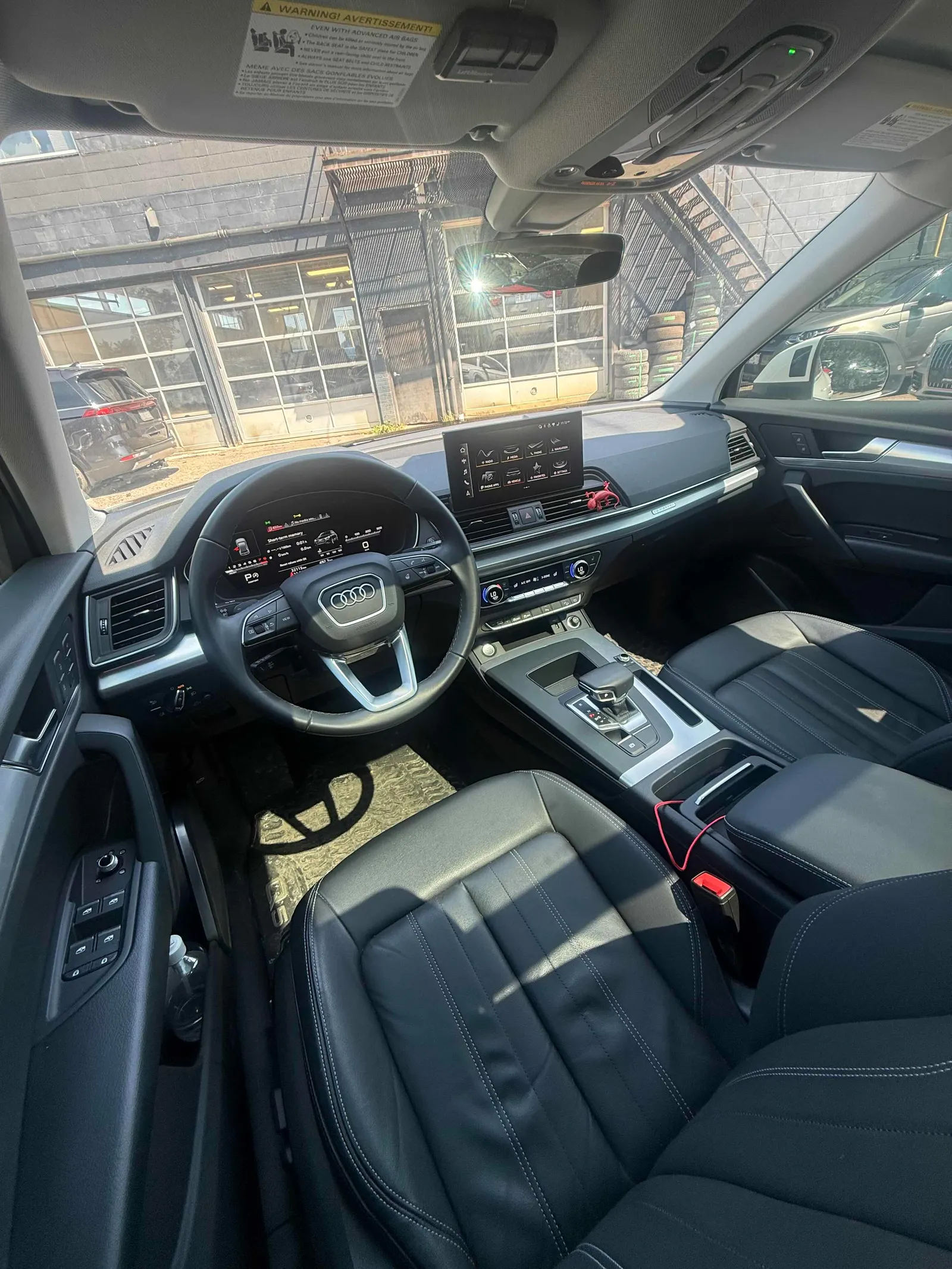 Interior driver side