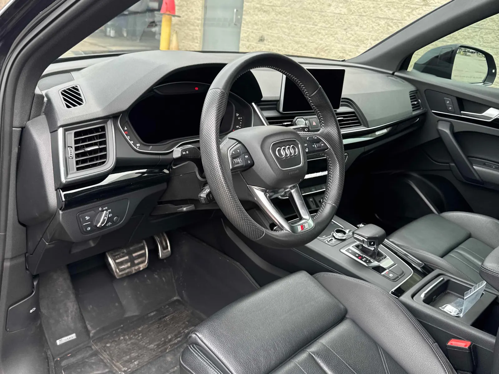 Interior driver side