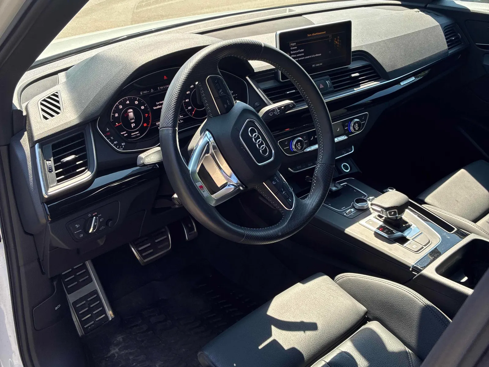 Interior driver side