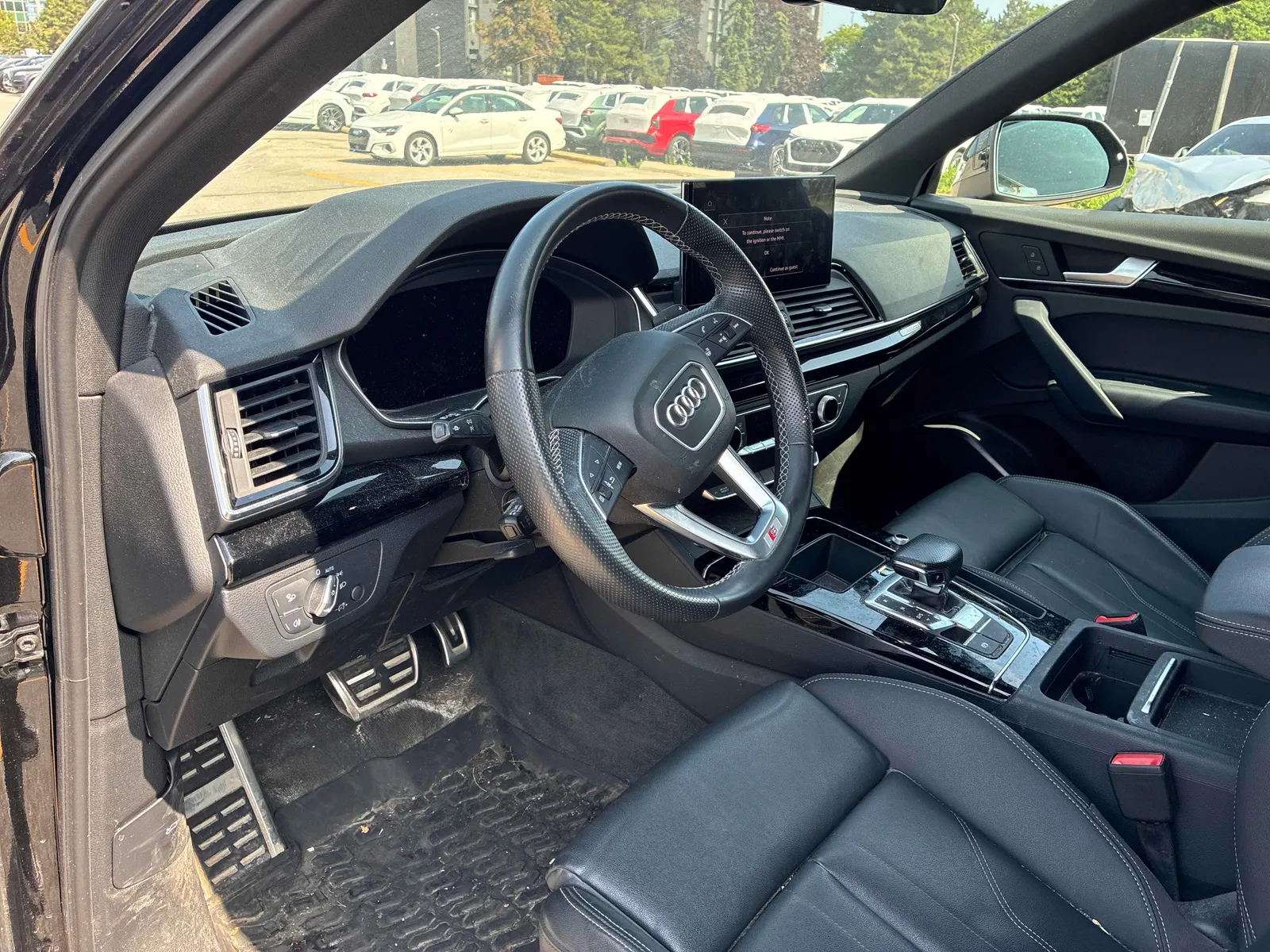 Interior driver side