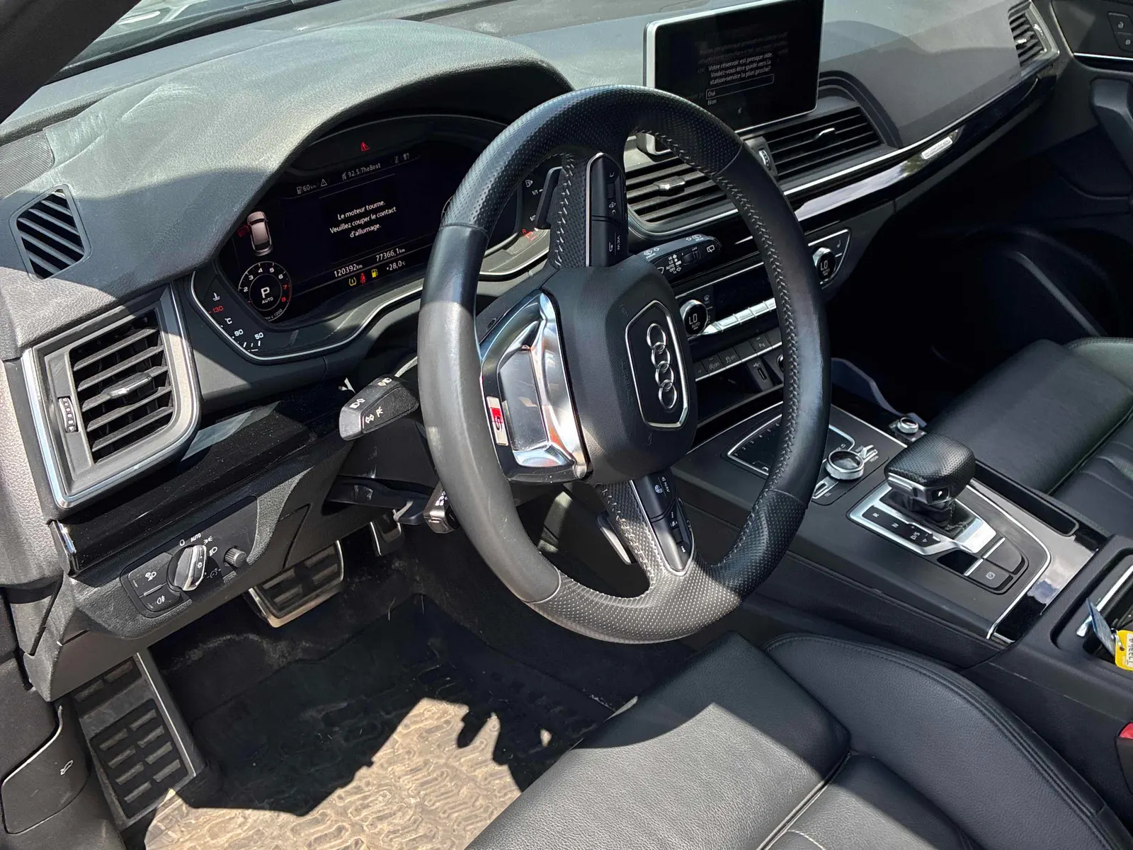 Interior driver side