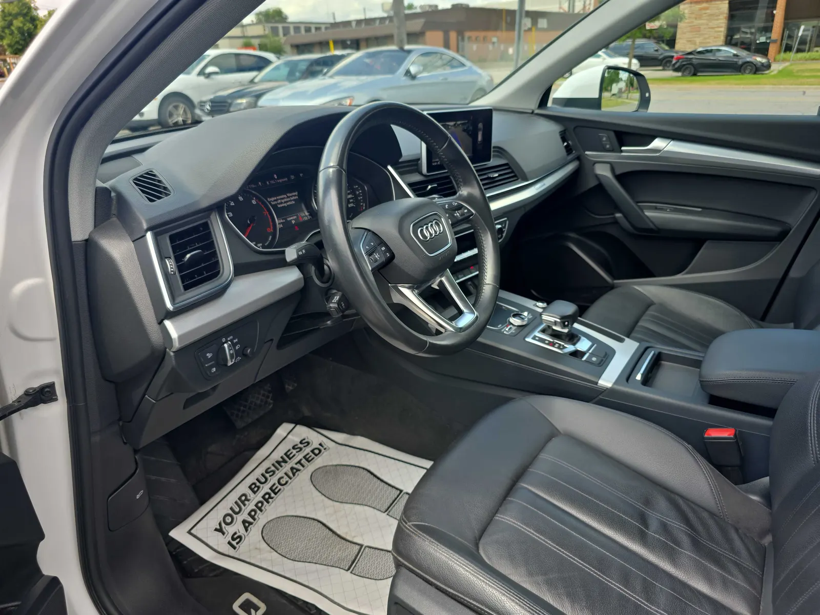 Interior driver side