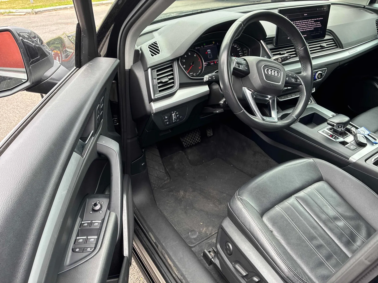 Interior driver side