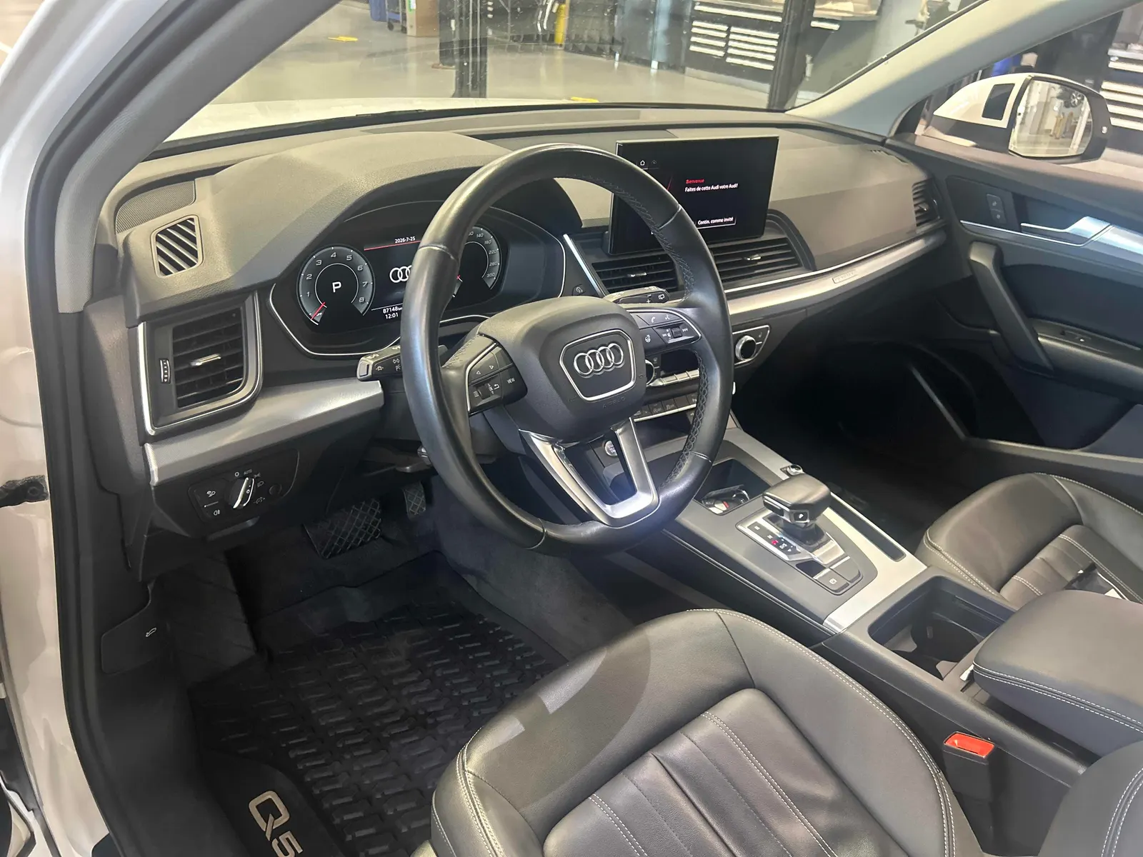 Interior driver side