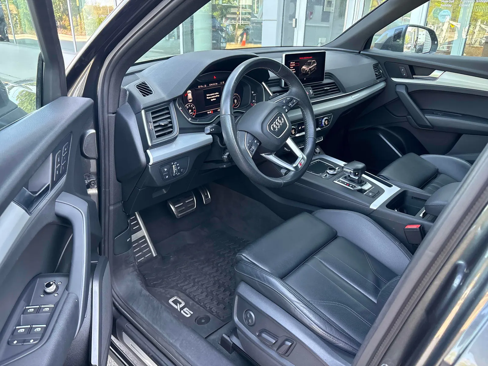 Interior driver side