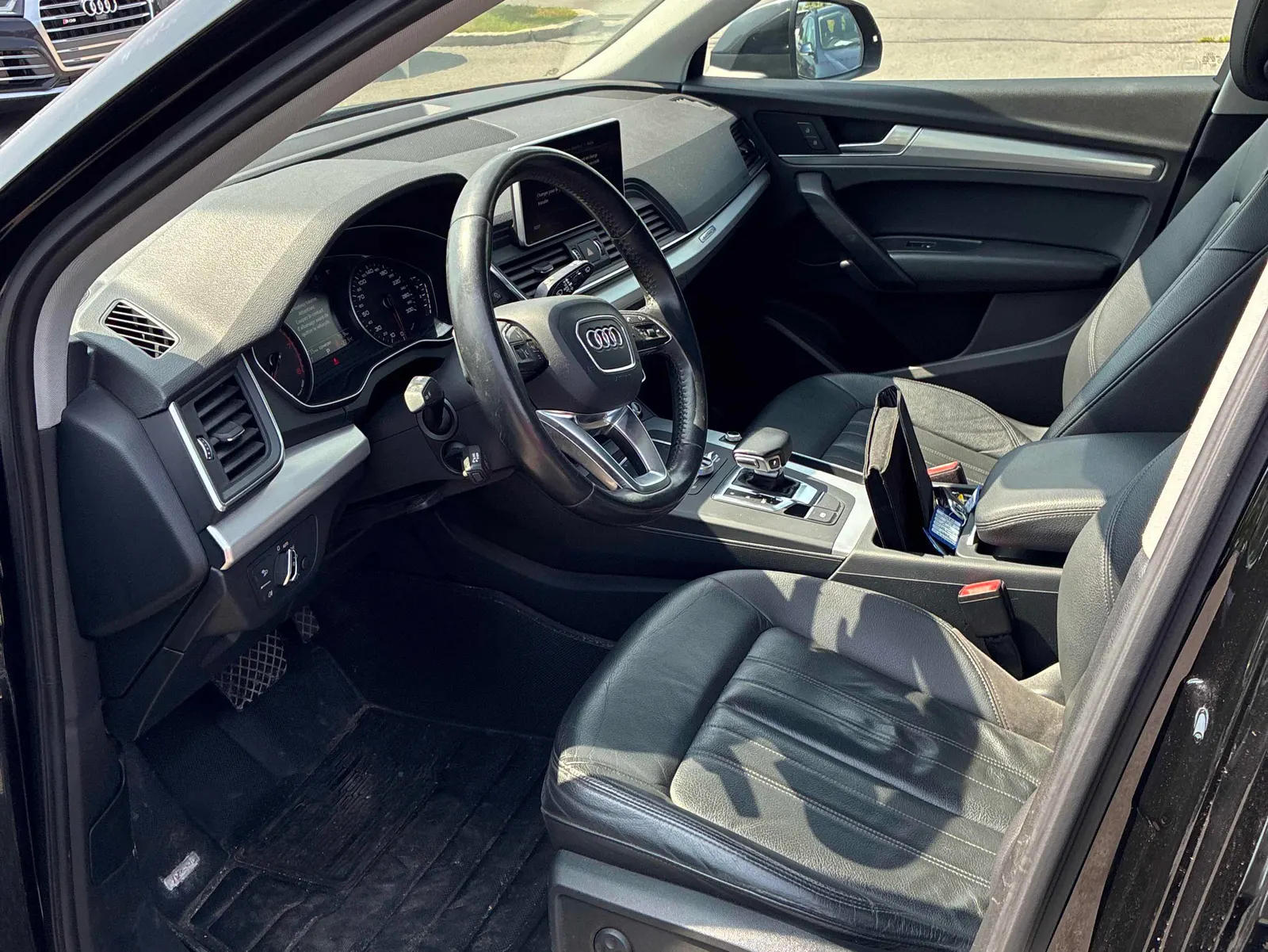 Interior driver side