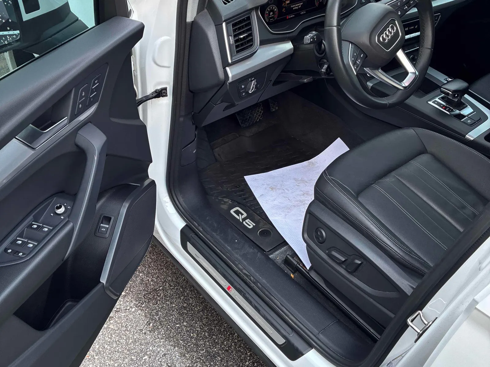 Interior driver side