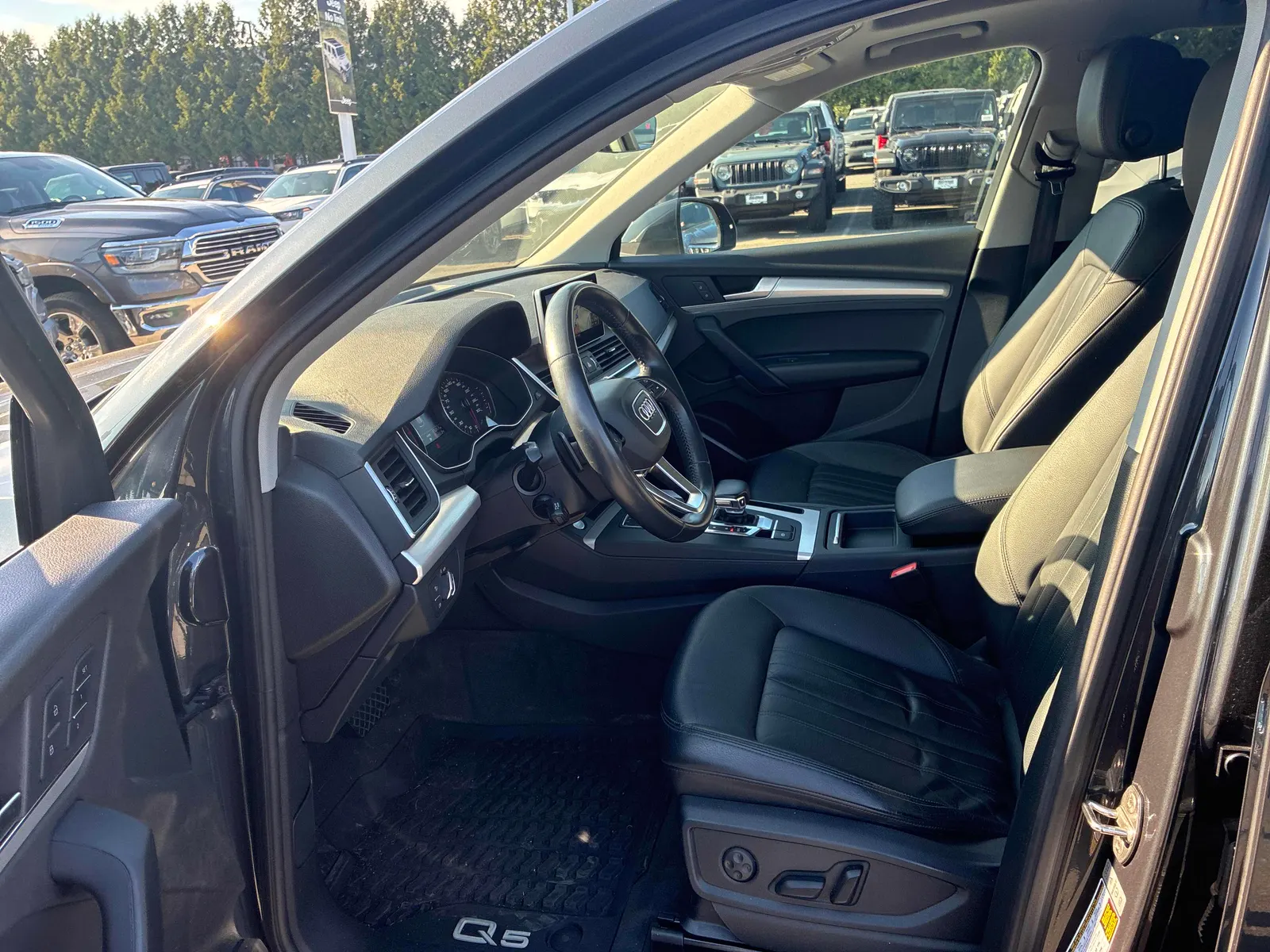 Interior driver side