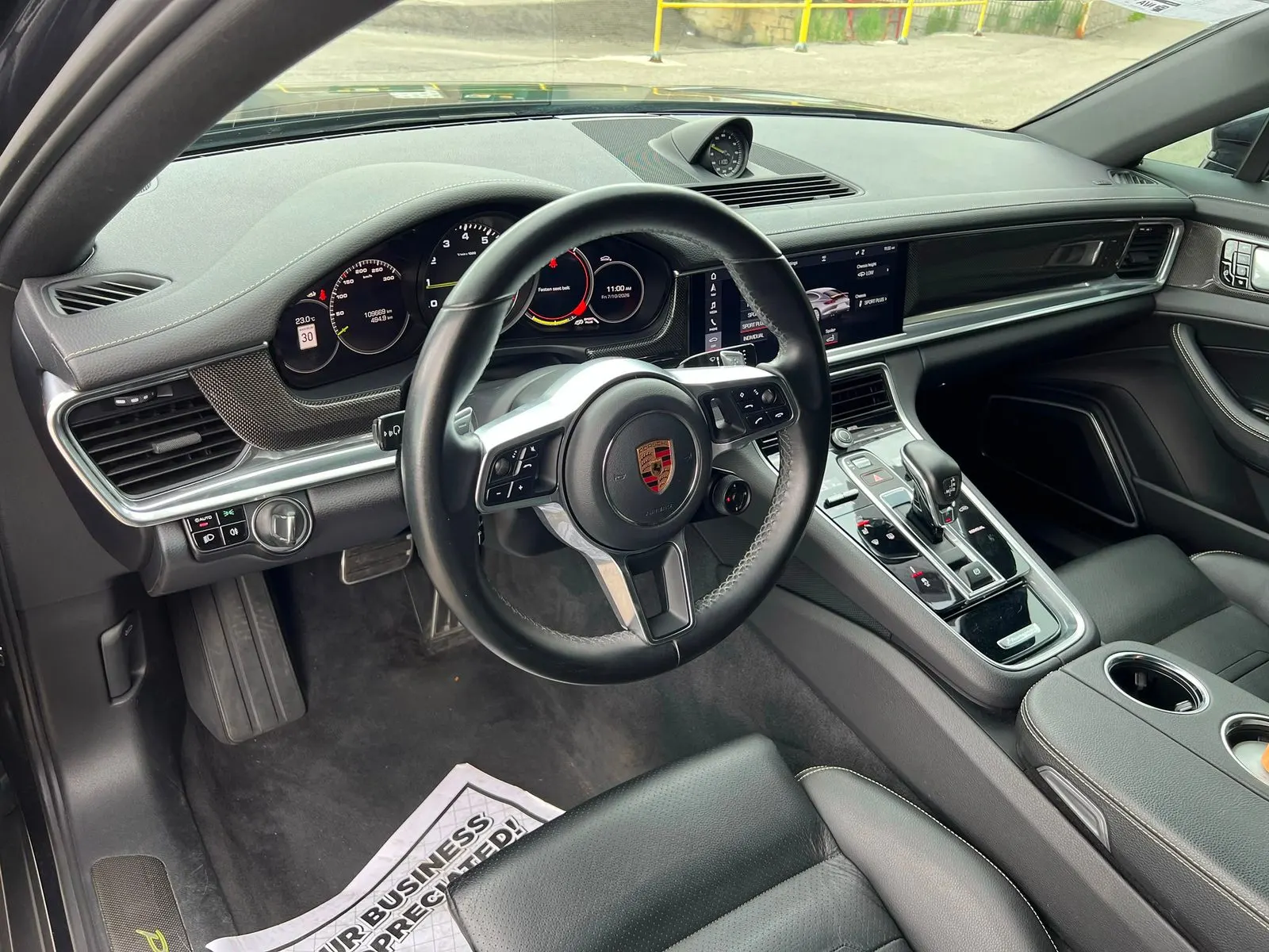 Interior driver side
