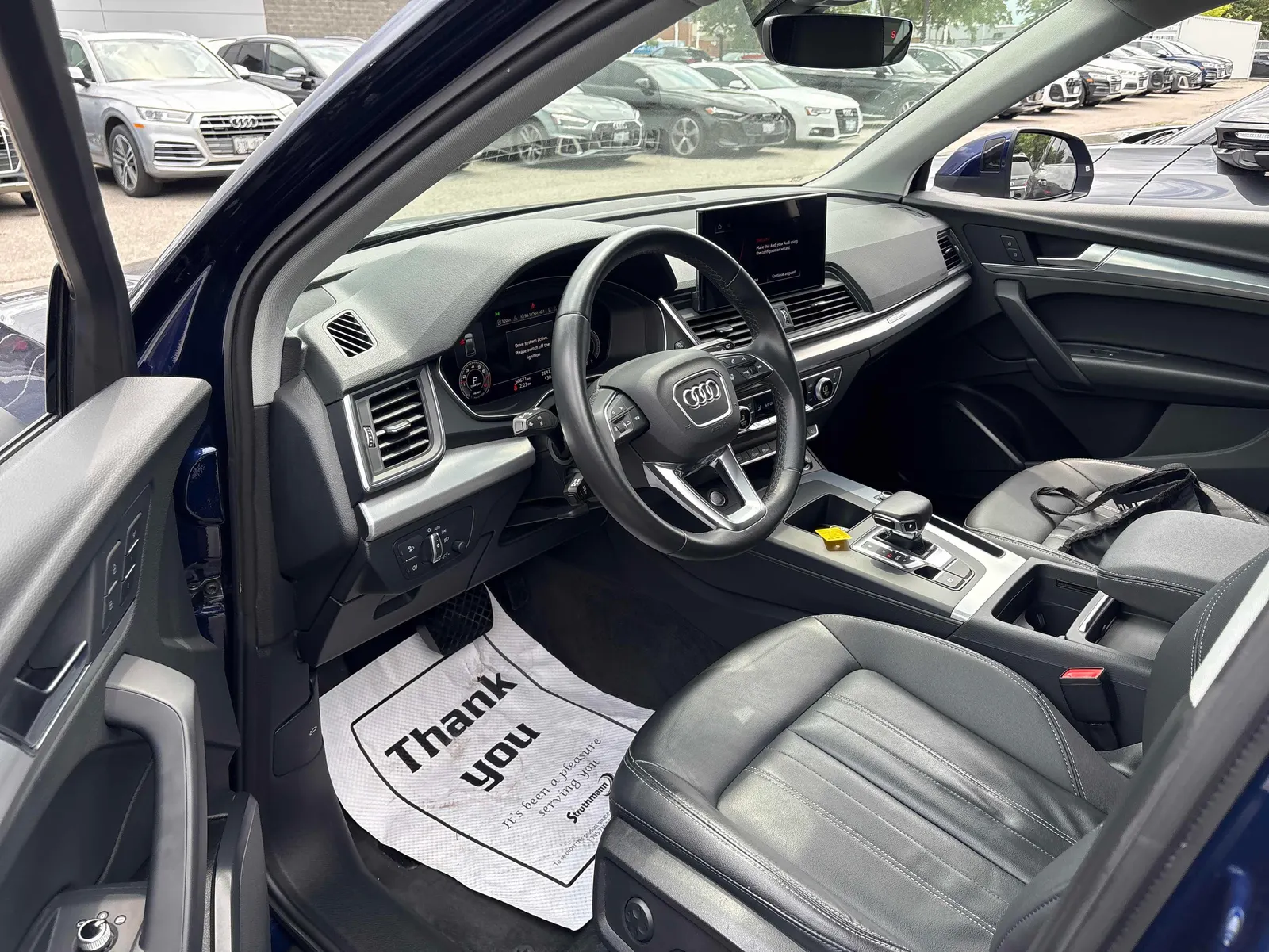 Interior driver side