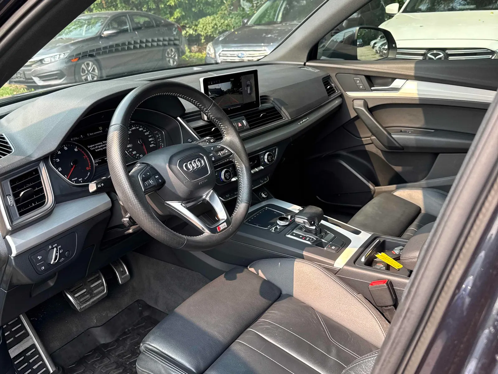 Interior driver side