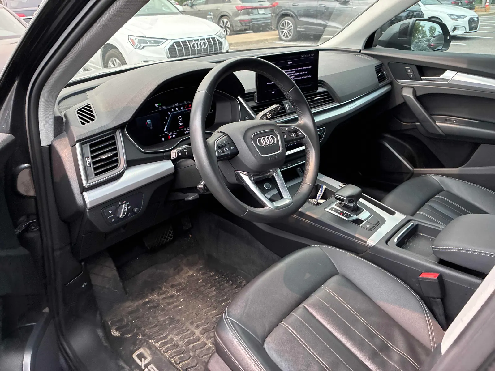 Interior driver side