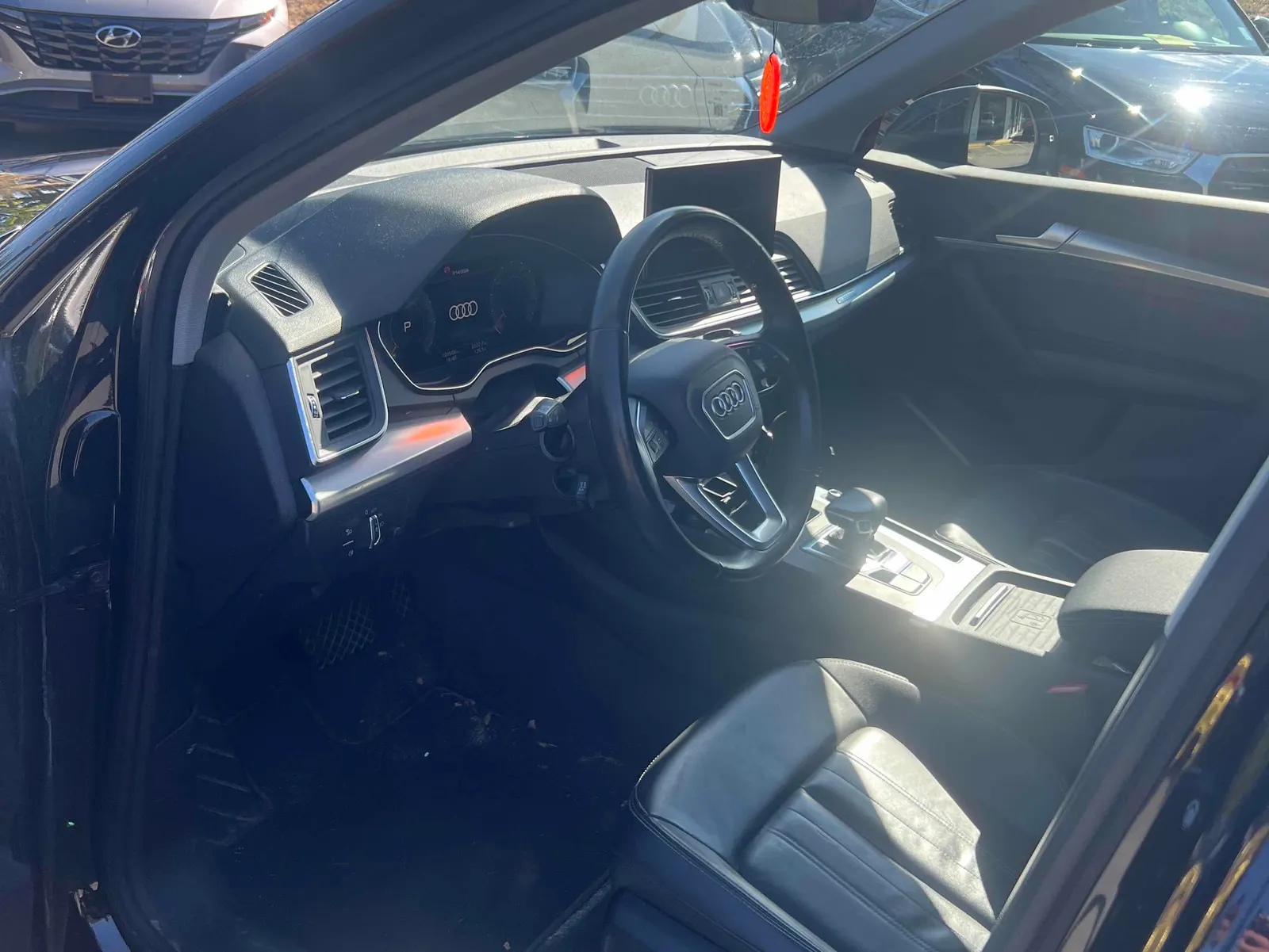 Interior driver side