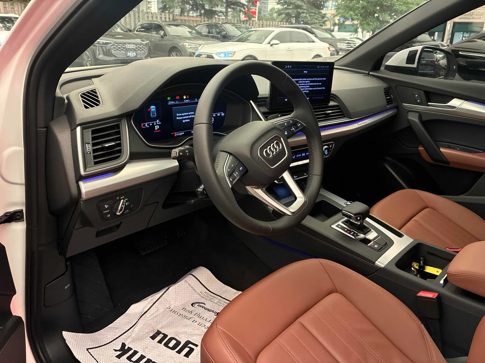 Interior driver side