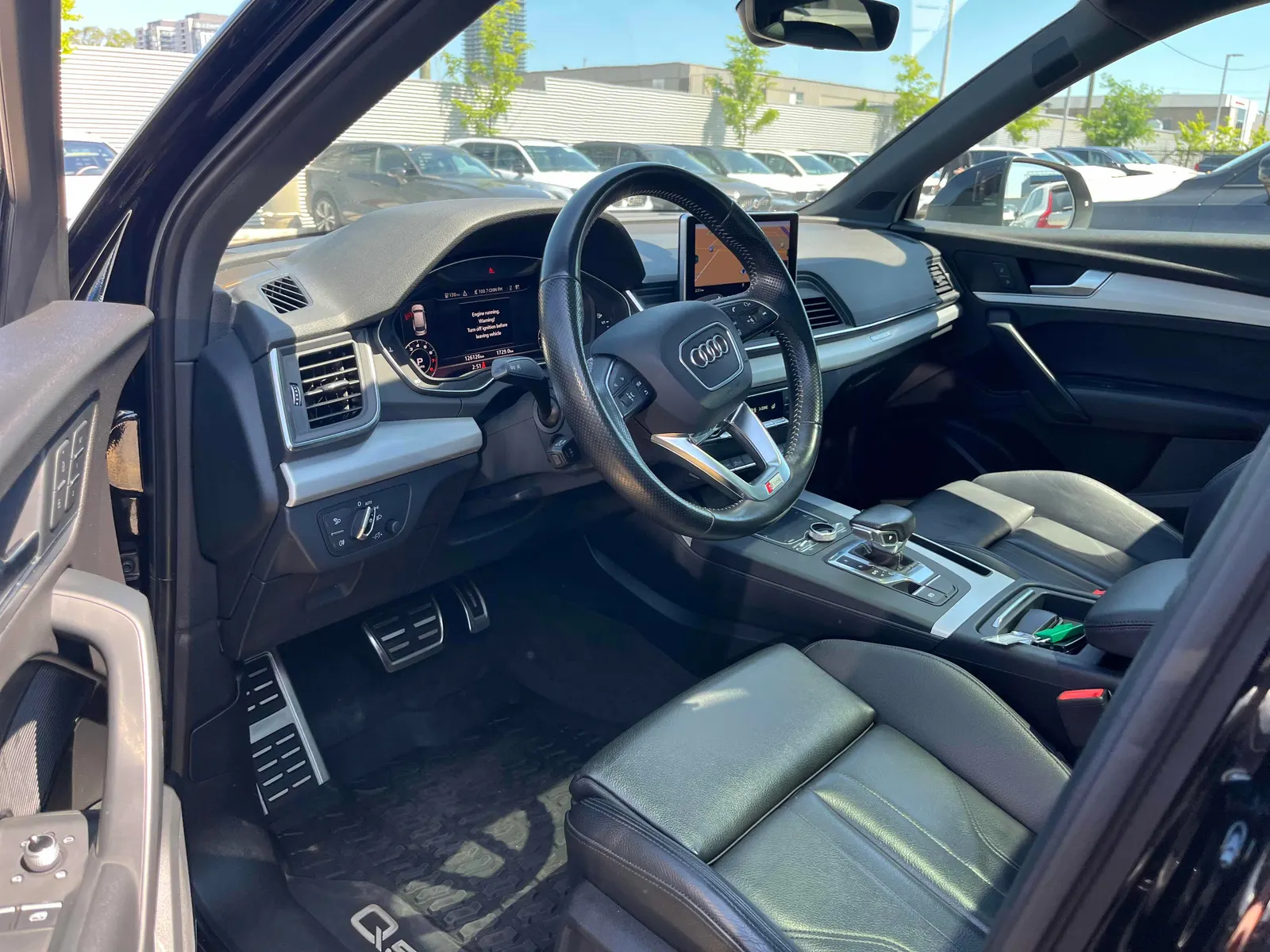 Interior driver side