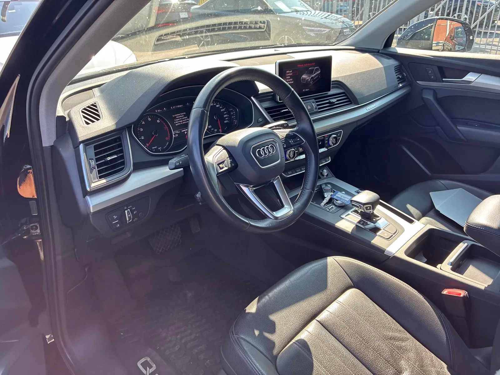 Interior driver side