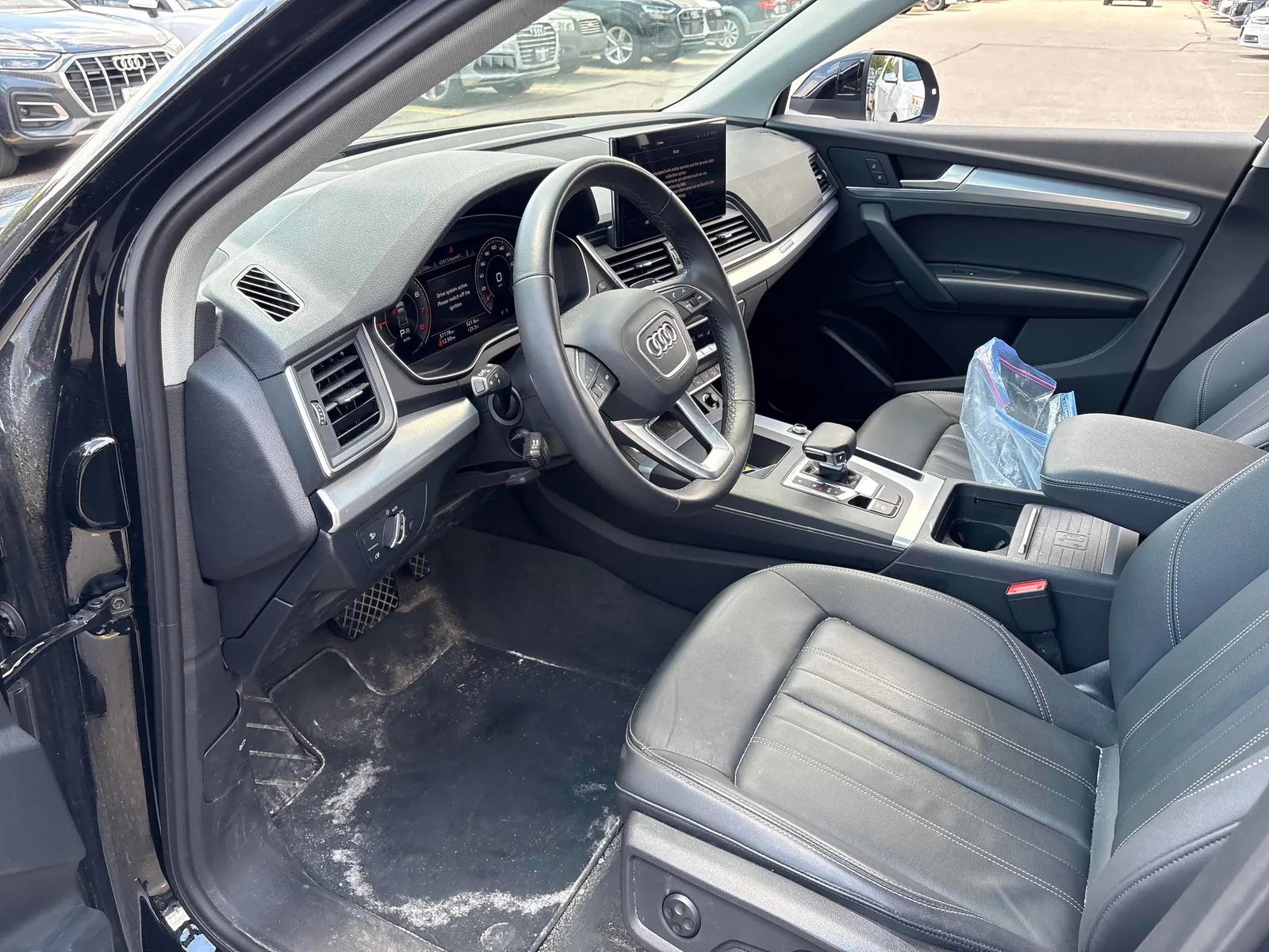 Interior driver side