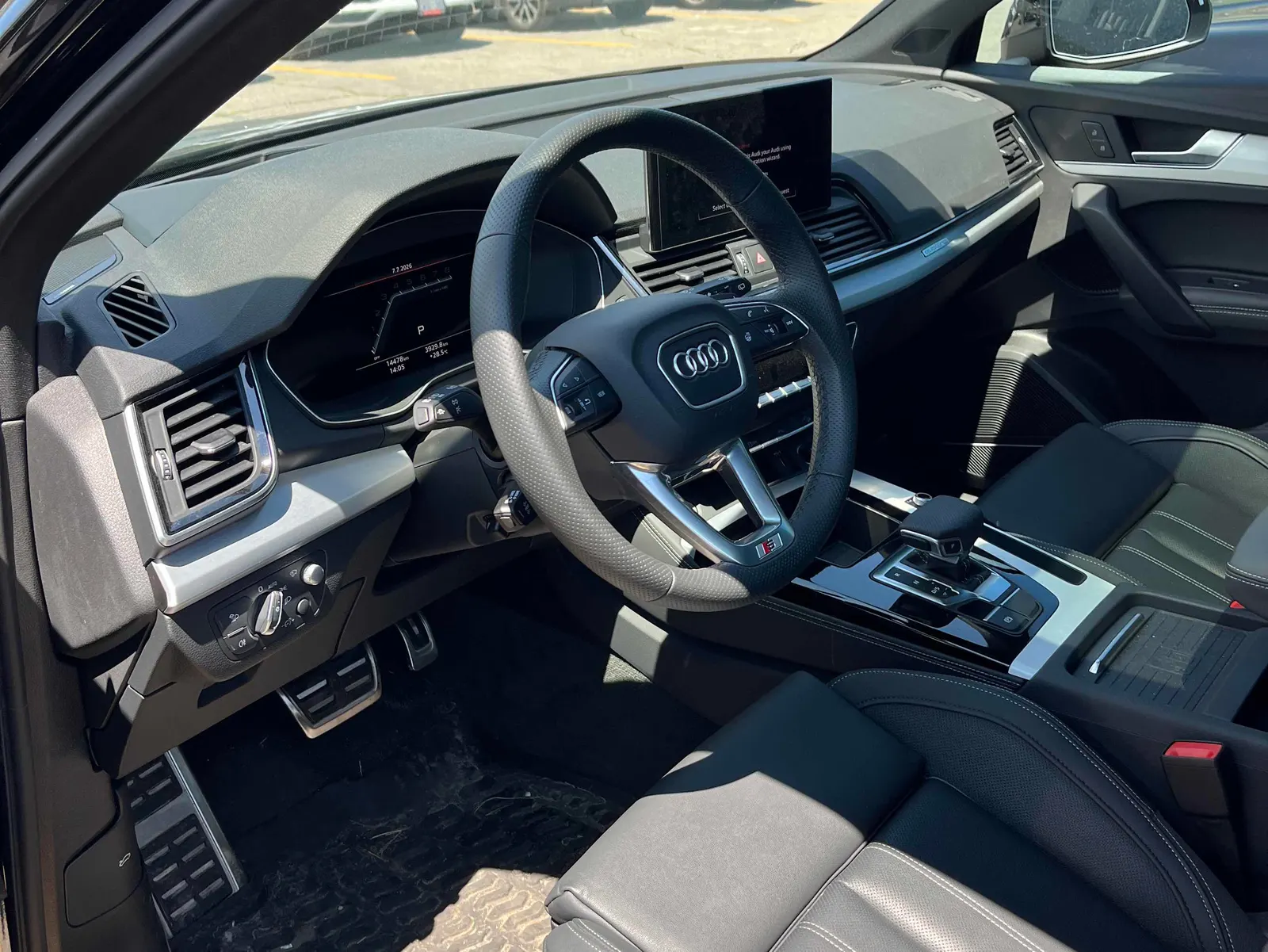 Interior driver side