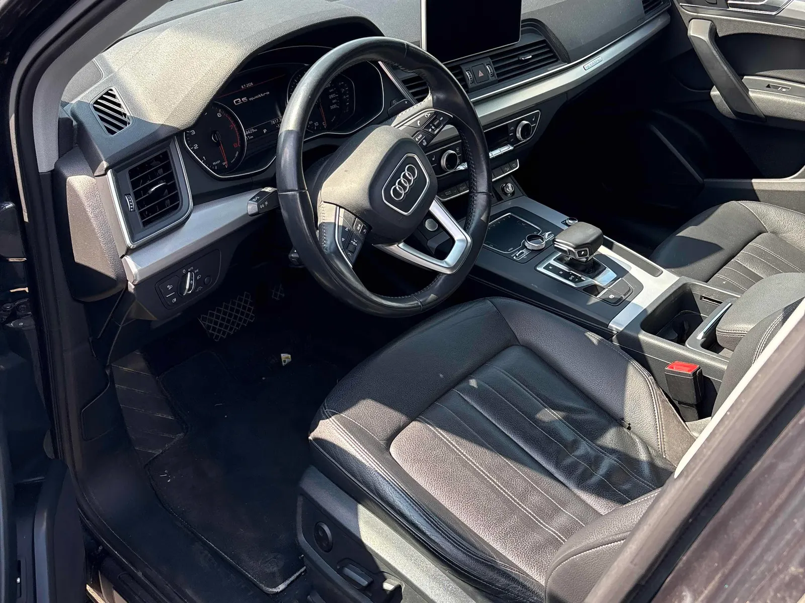 Interior driver side