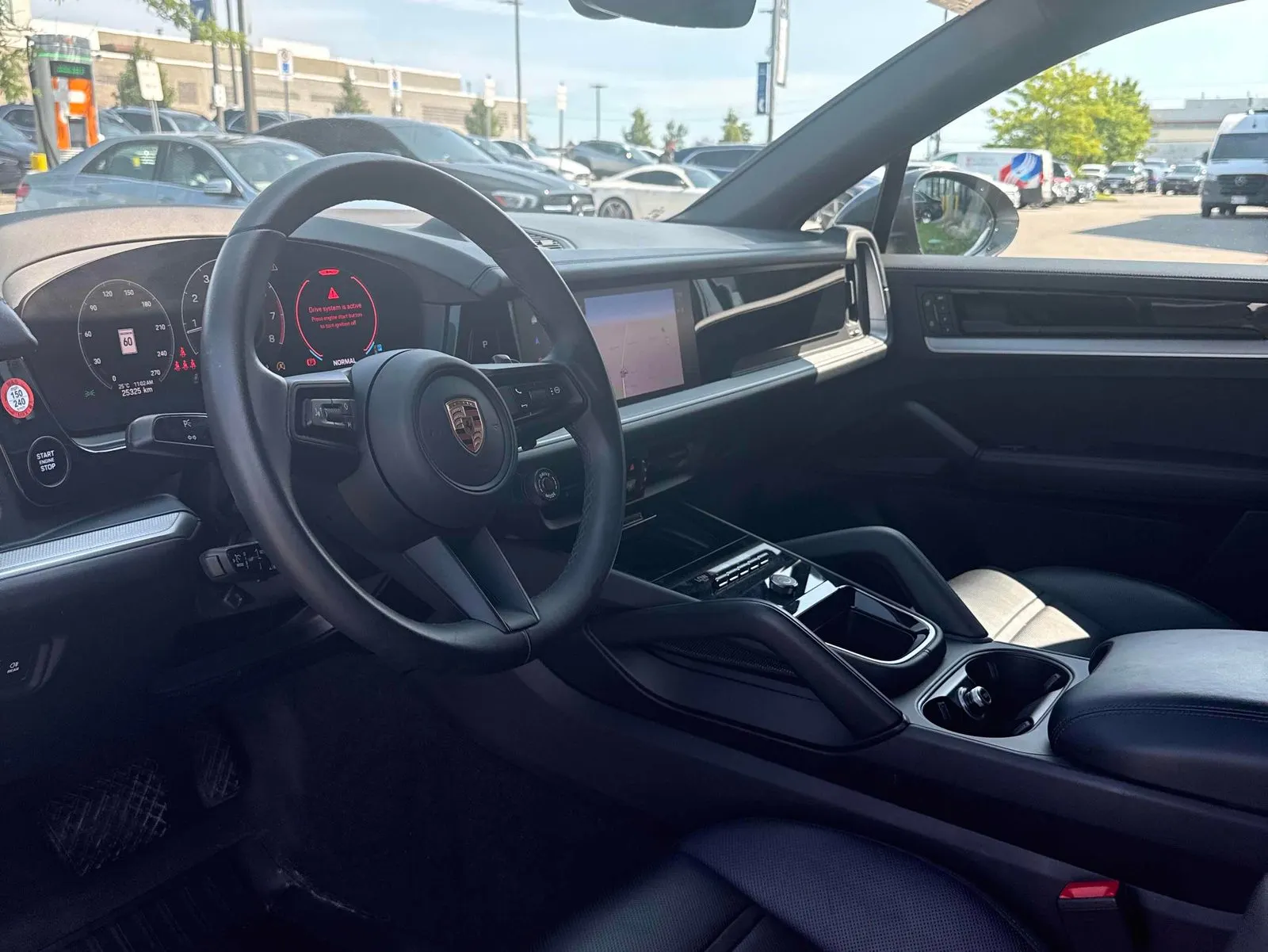Interior driver side