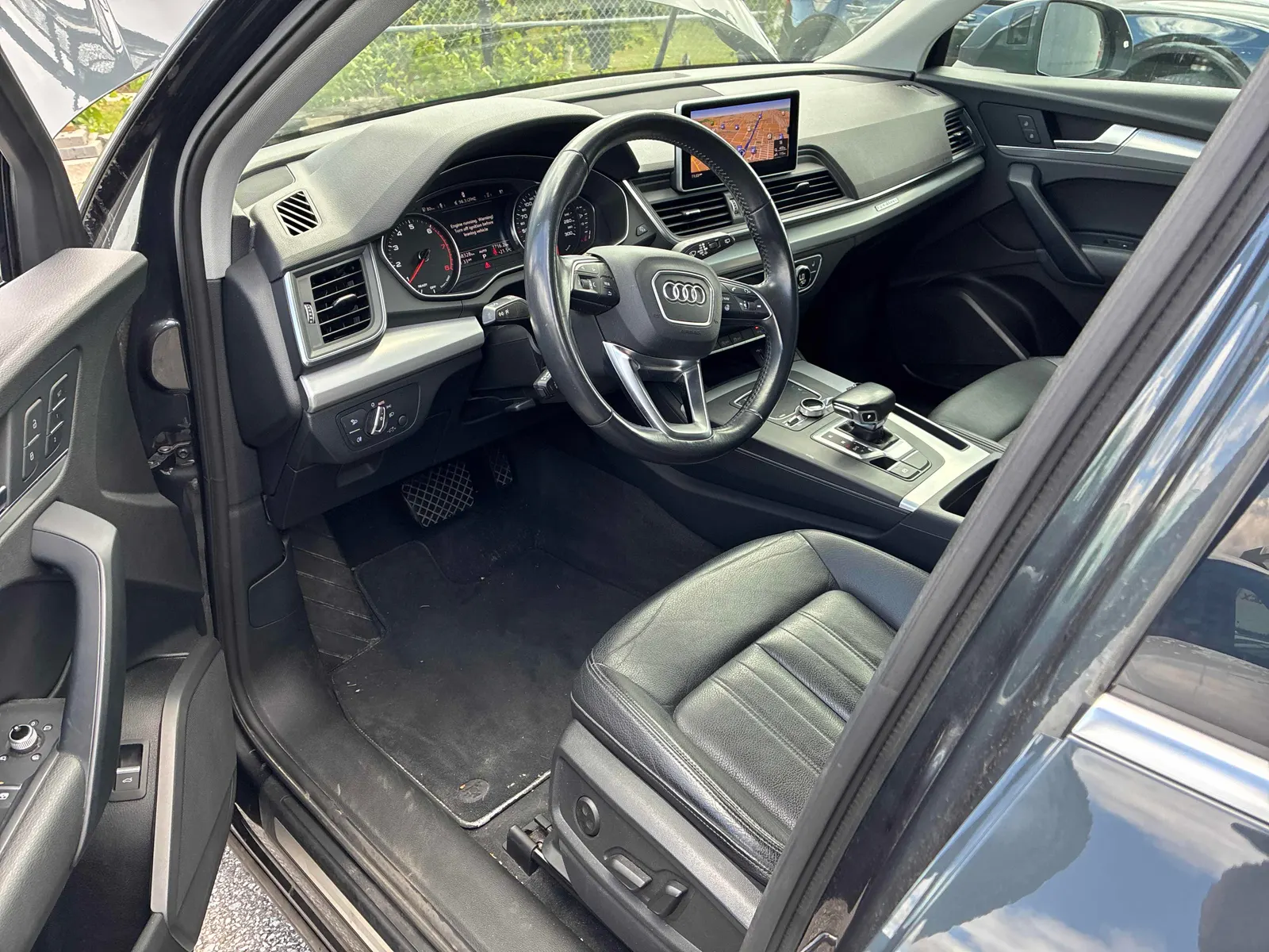 Interior driver side