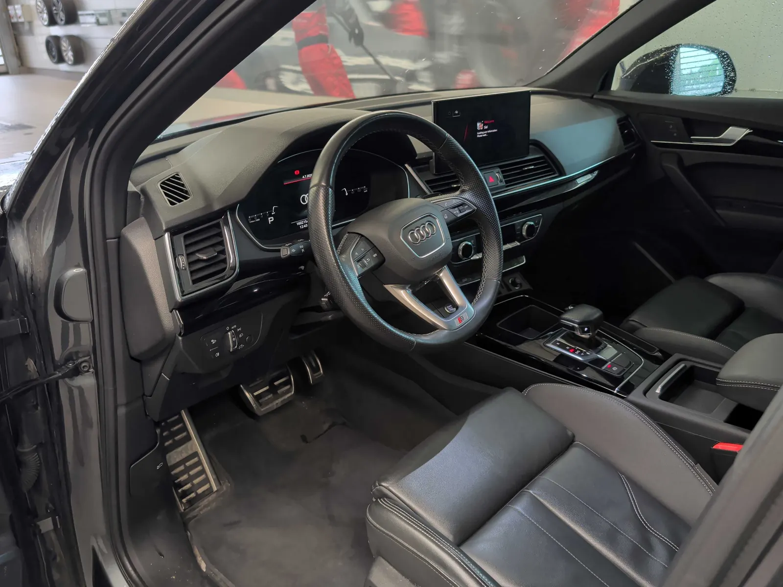 Interior driver side