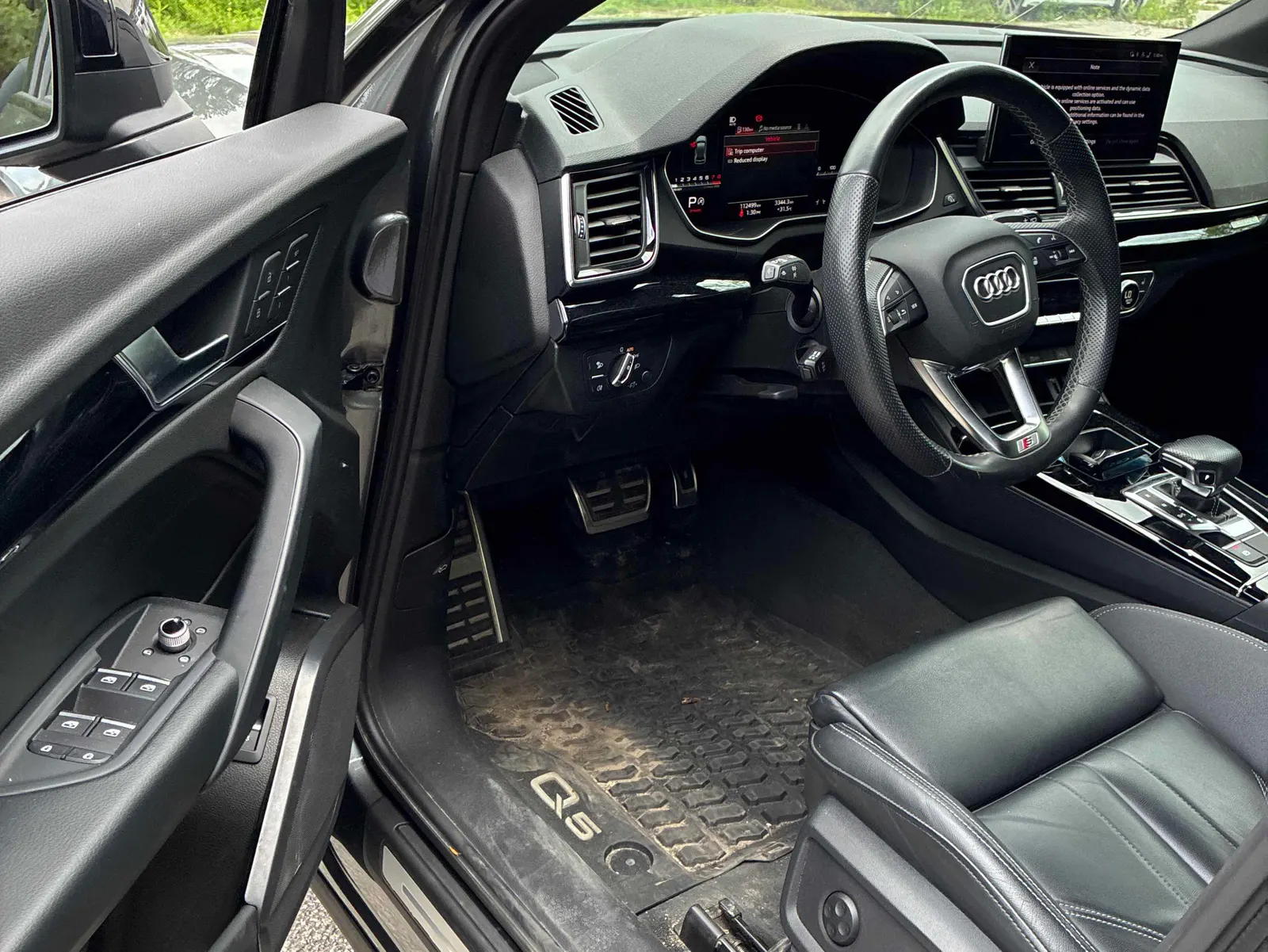 Interior driver side