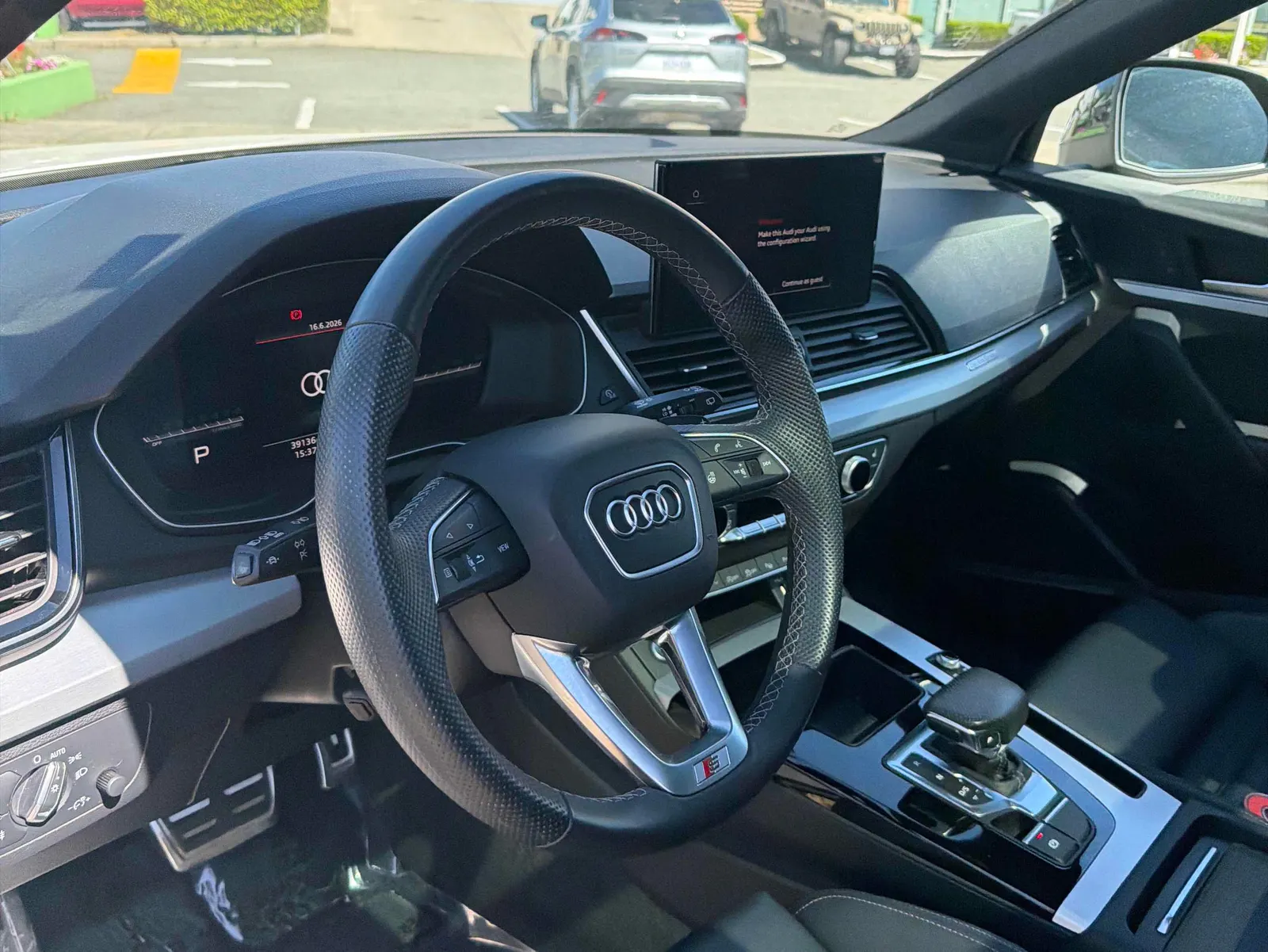 Interior driver side