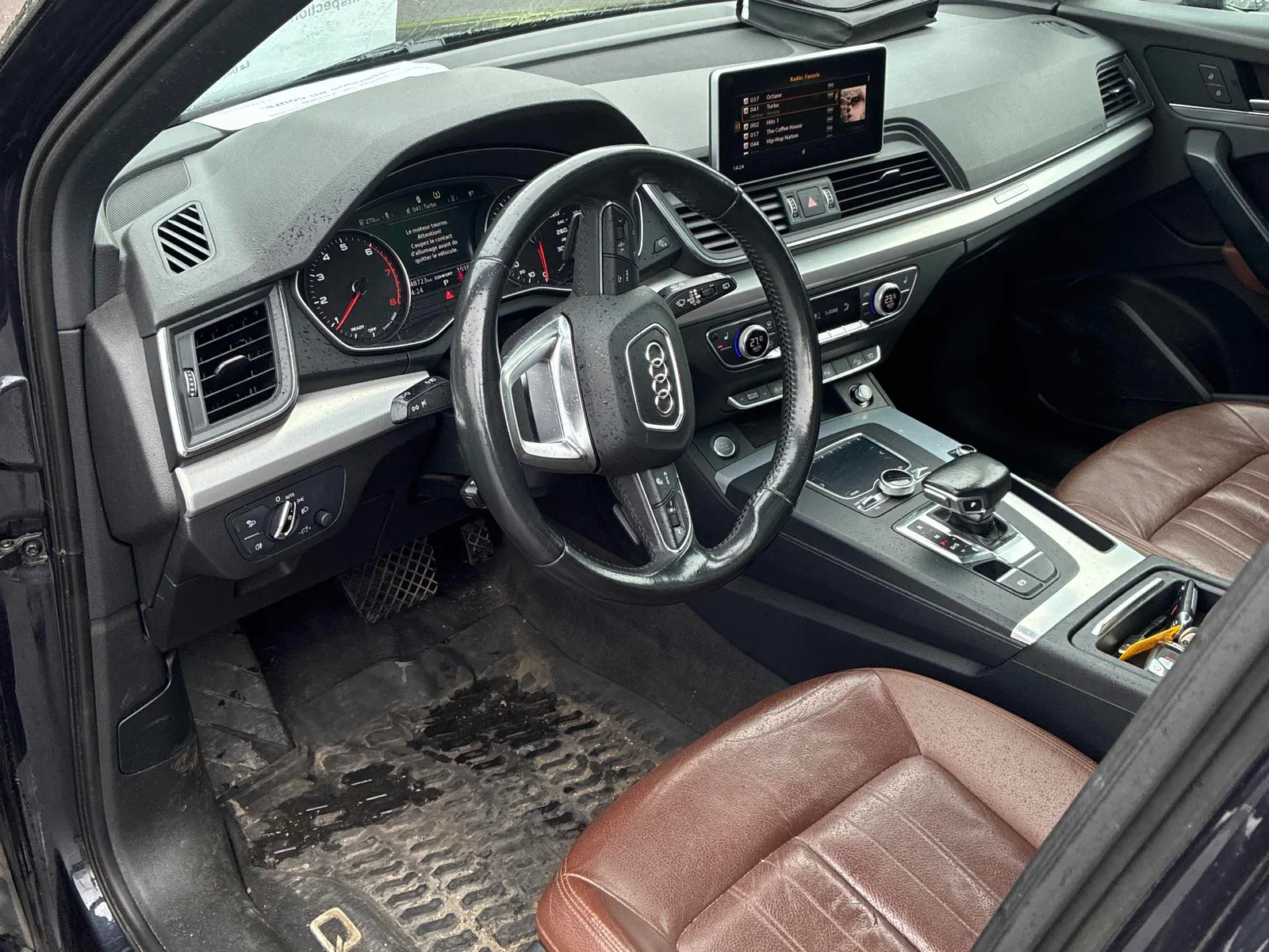 Interior driver side