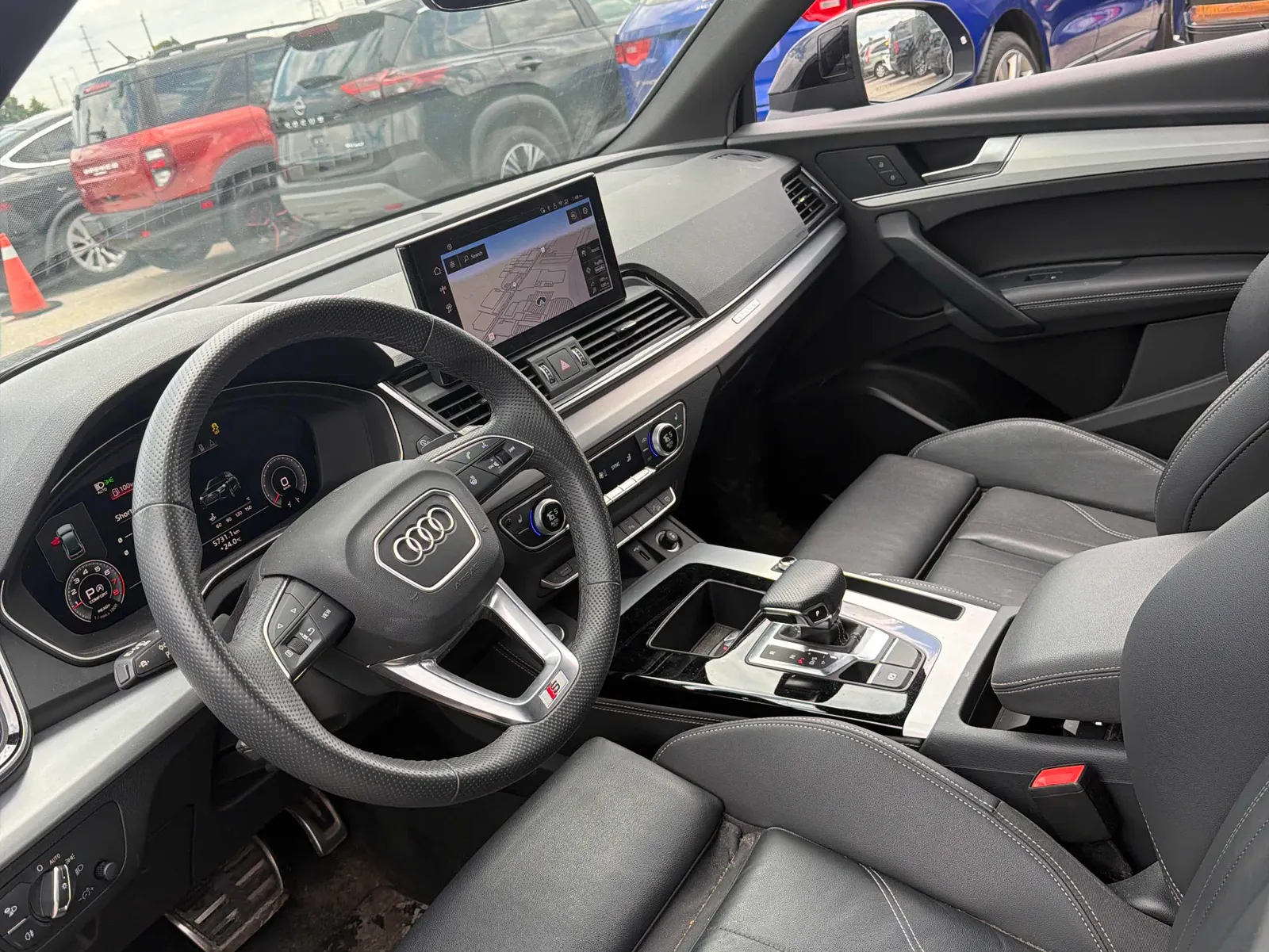 Interior driver side