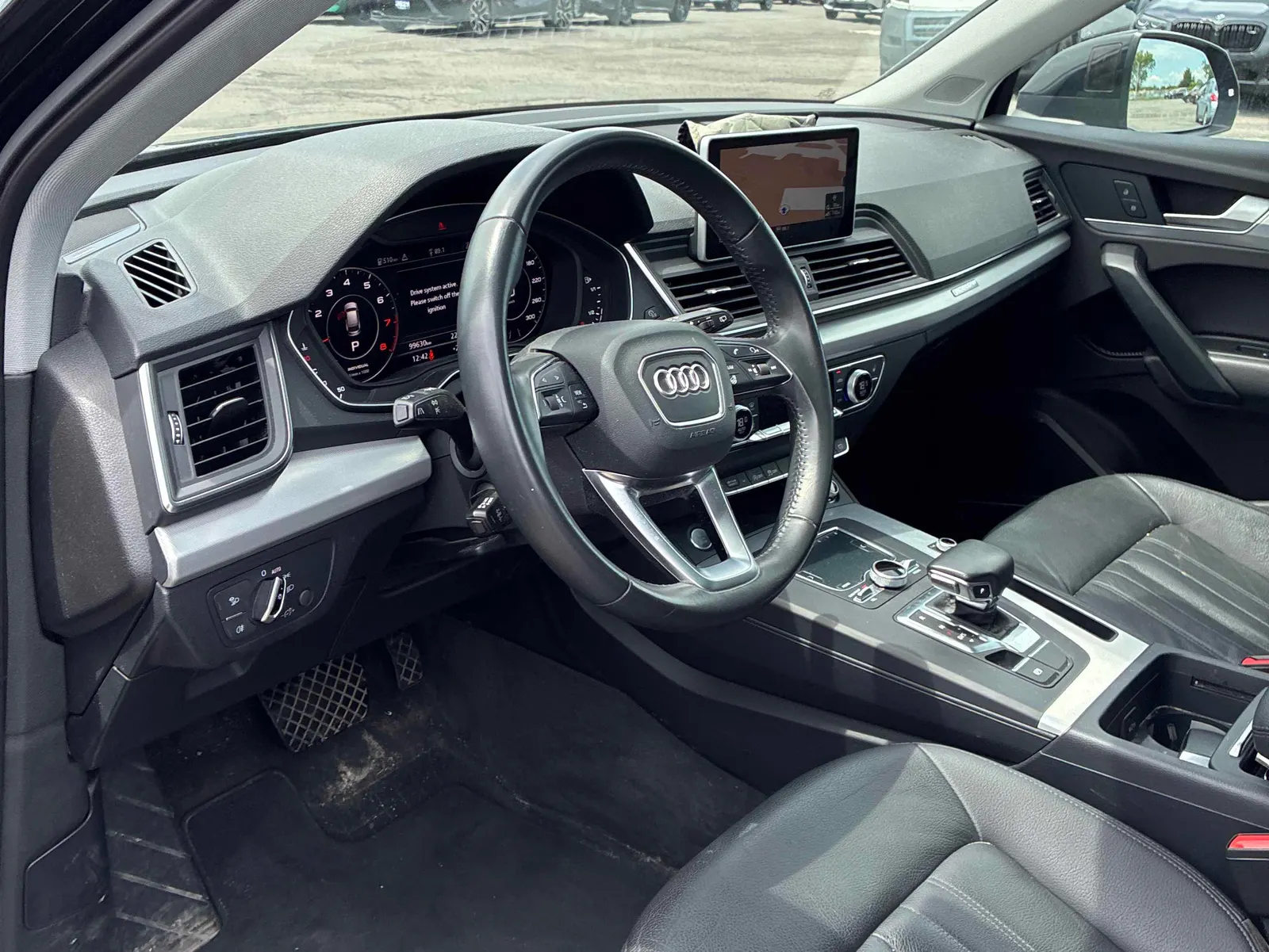 Interior driver side