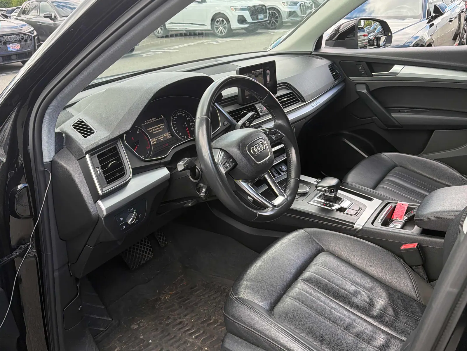 Interior driver side
