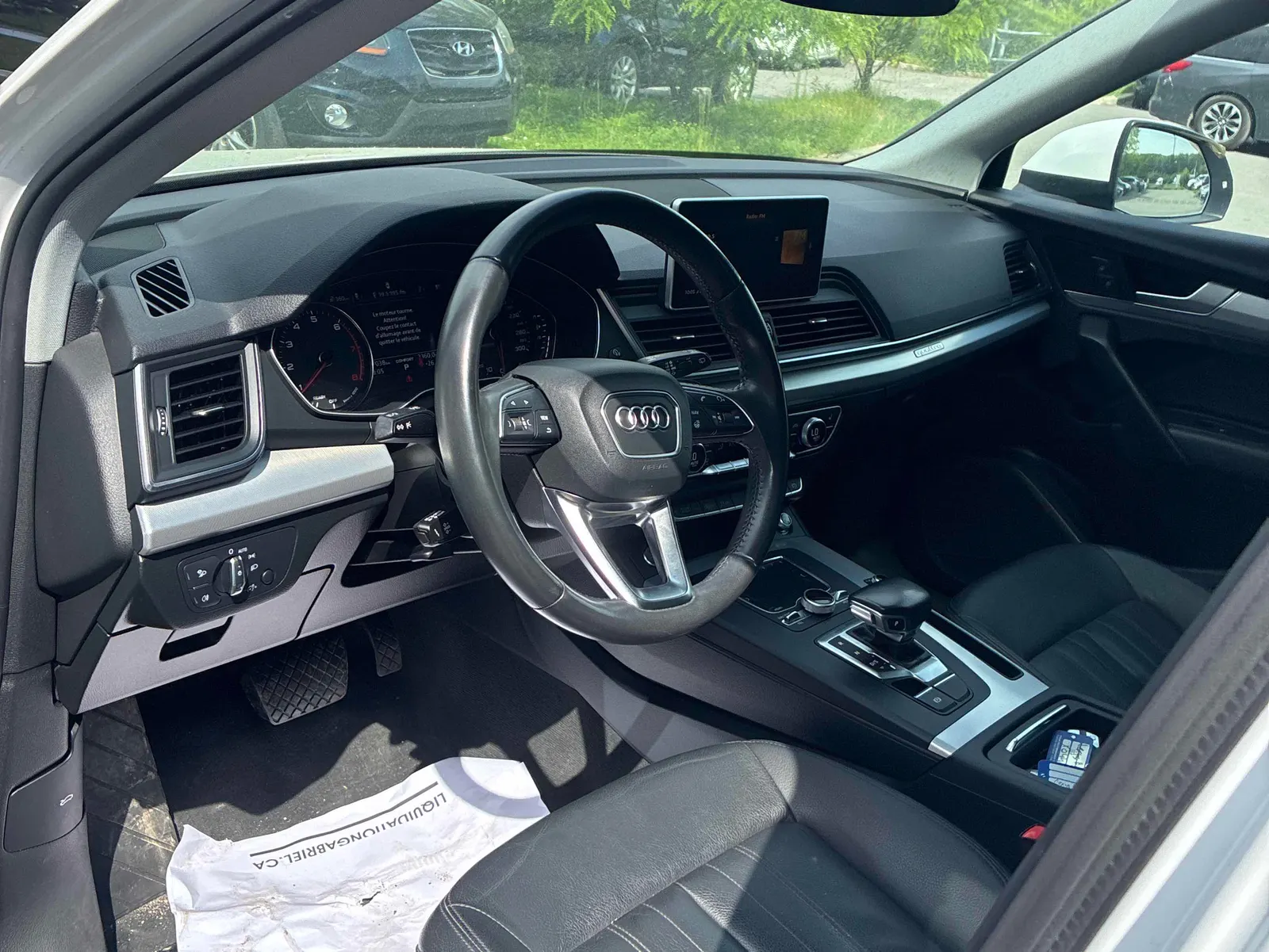 Interior driver side