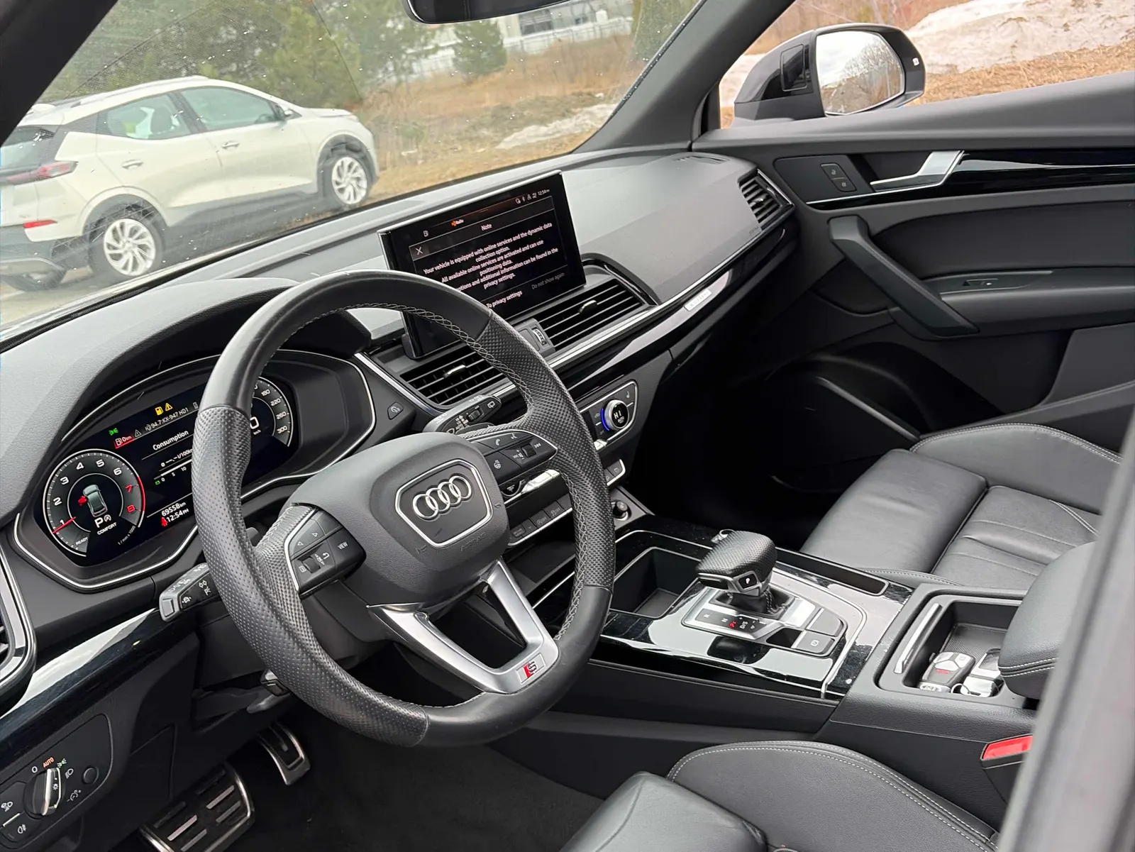 Interior driver side