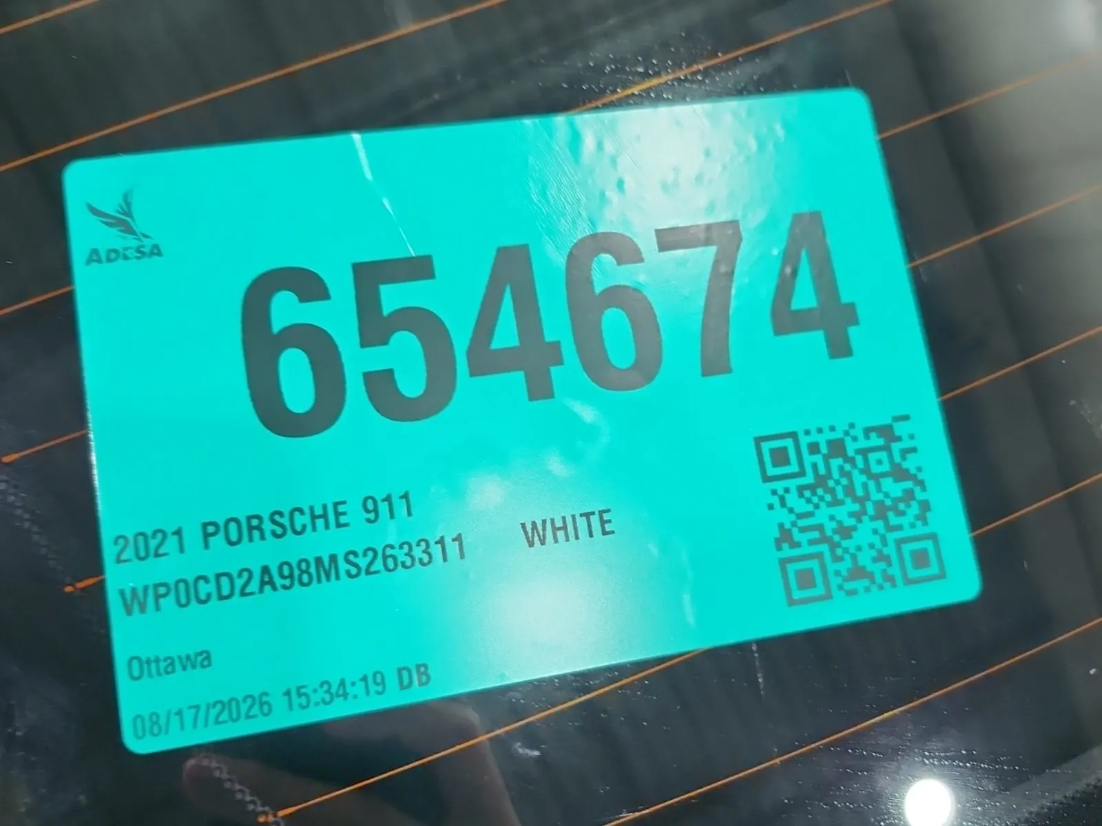 Inventory Label Photo