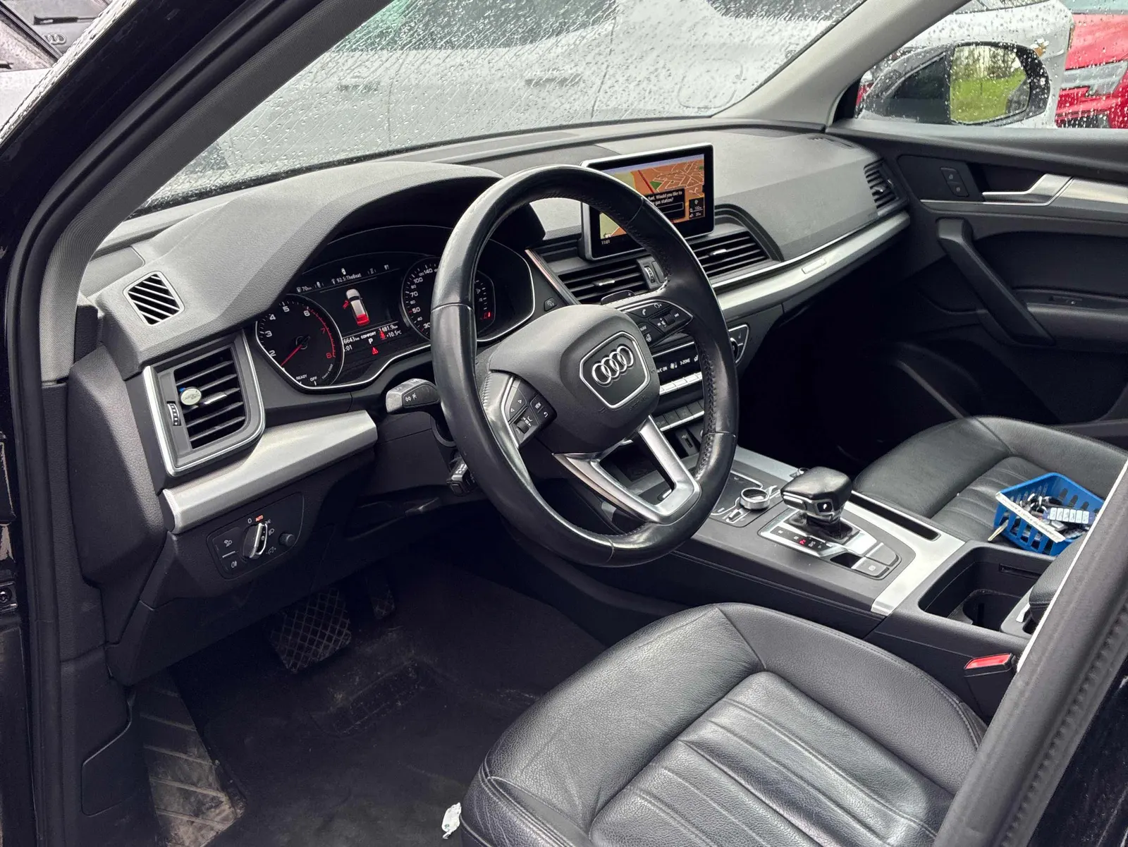 Interior driver side