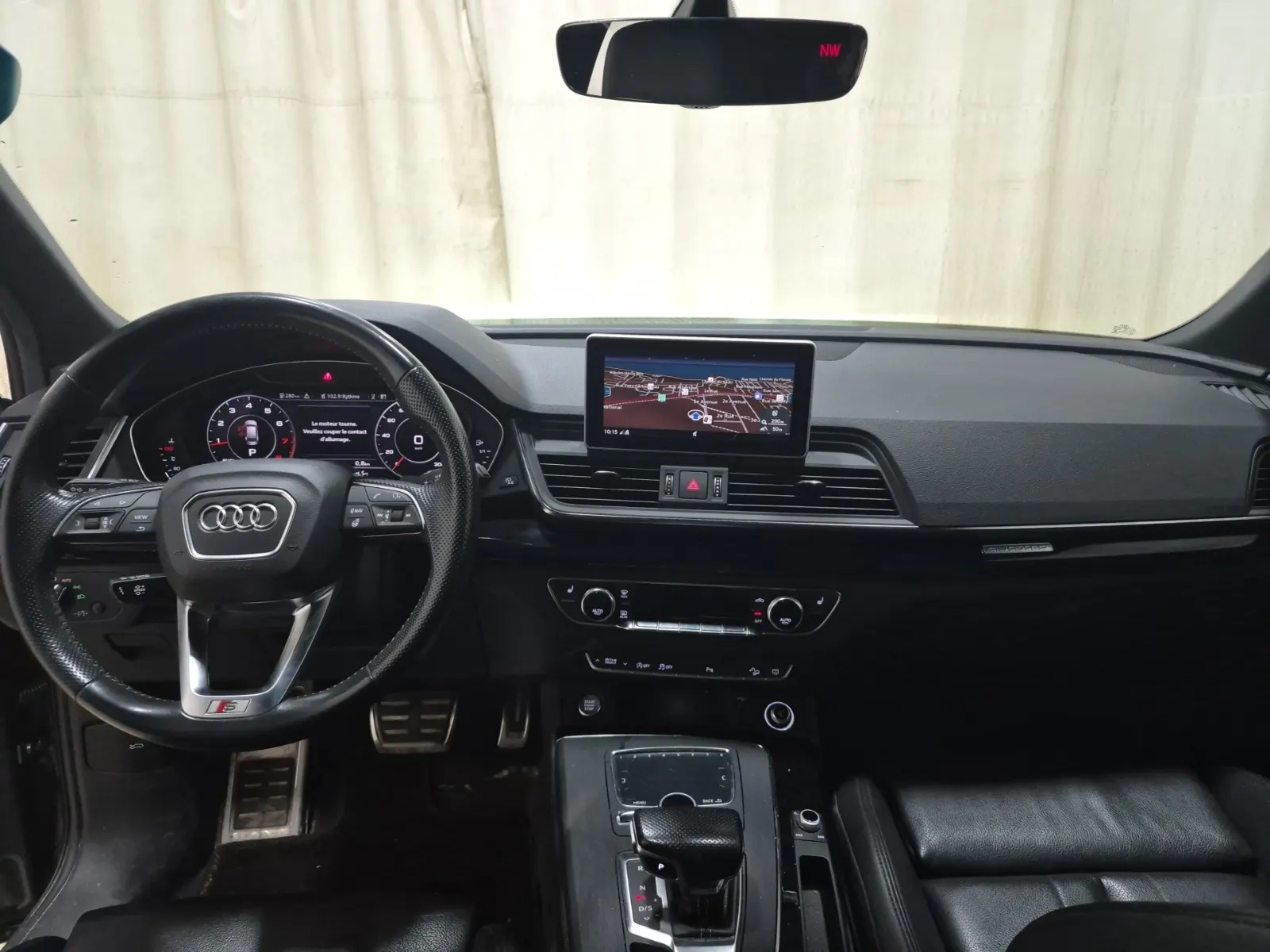 Interior driver side