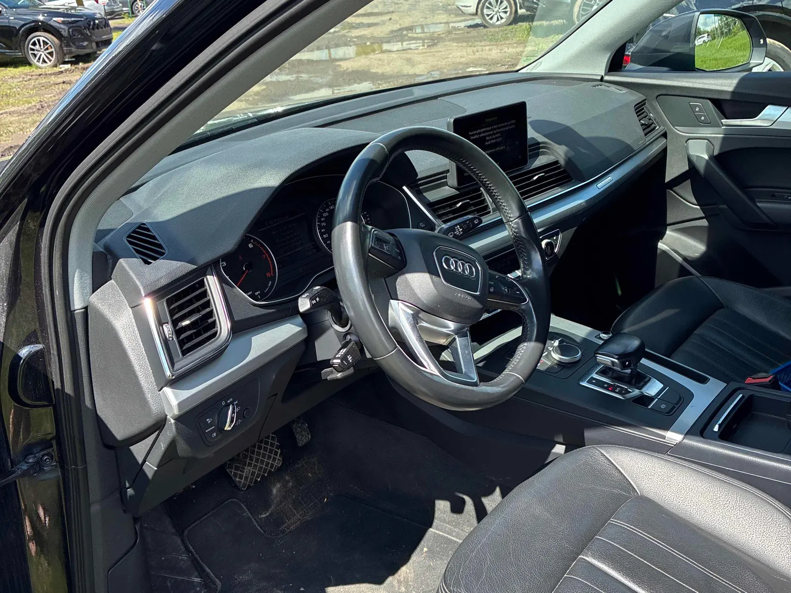 Interior driver side