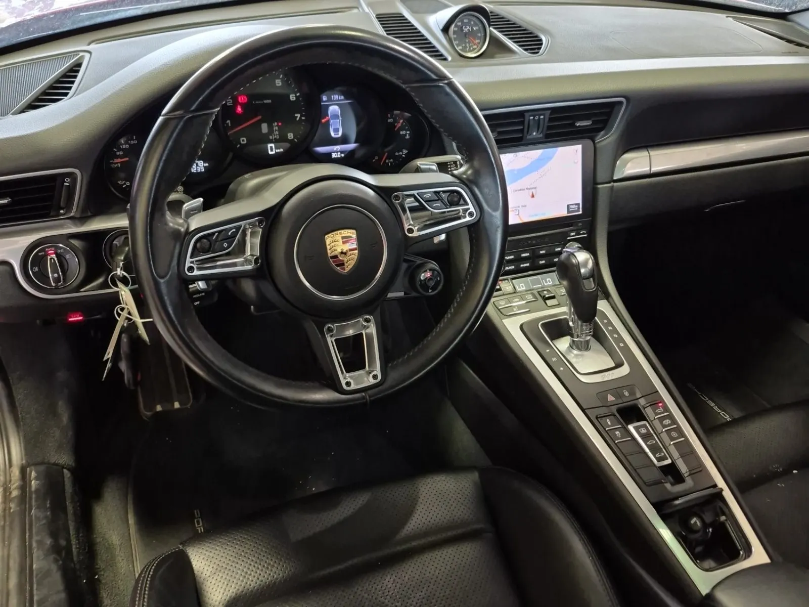 Interior driver side