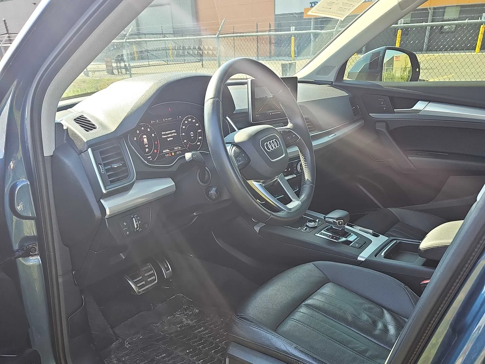 Interior driver side