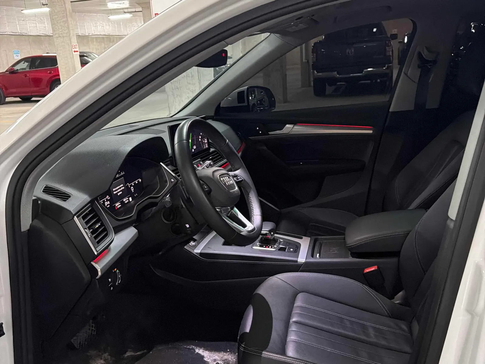 Interior driver side